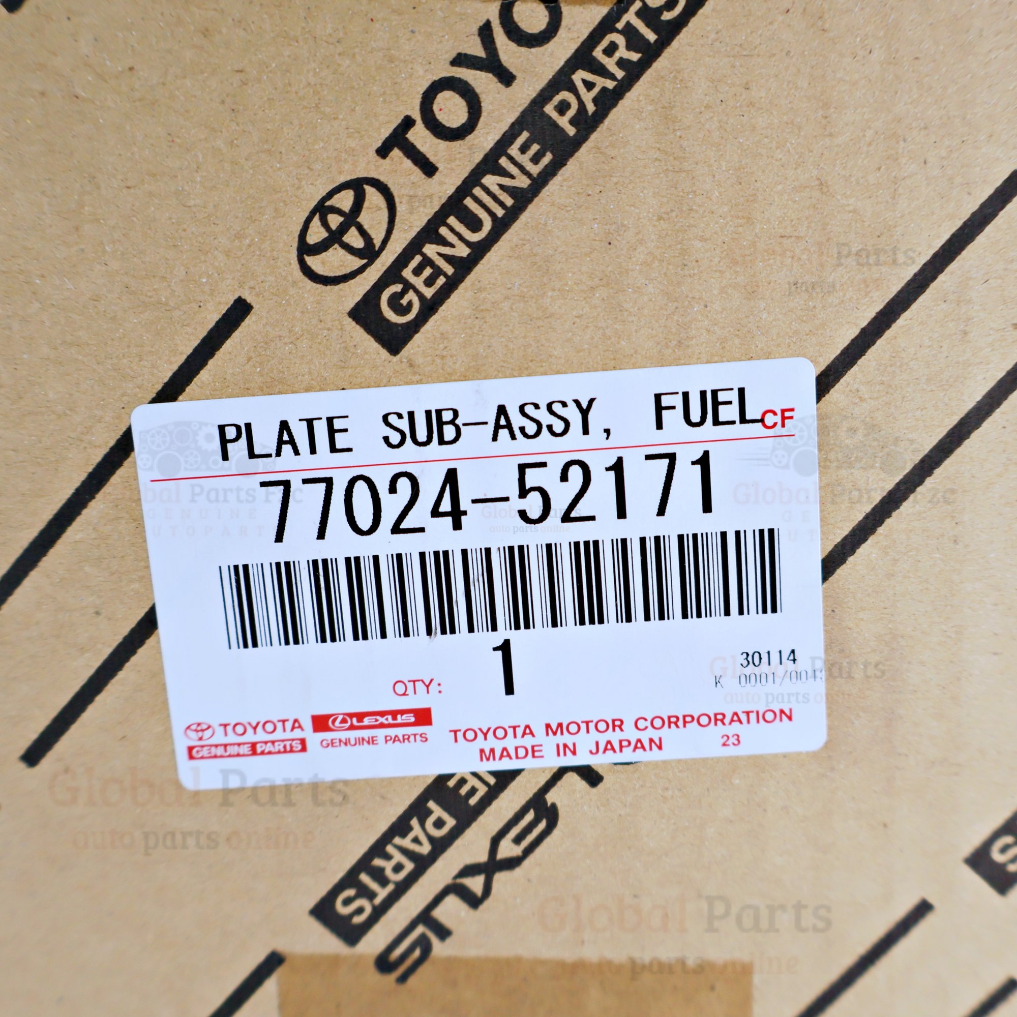 Genuine Toyota OEM Fuel Filter - 77024-52171