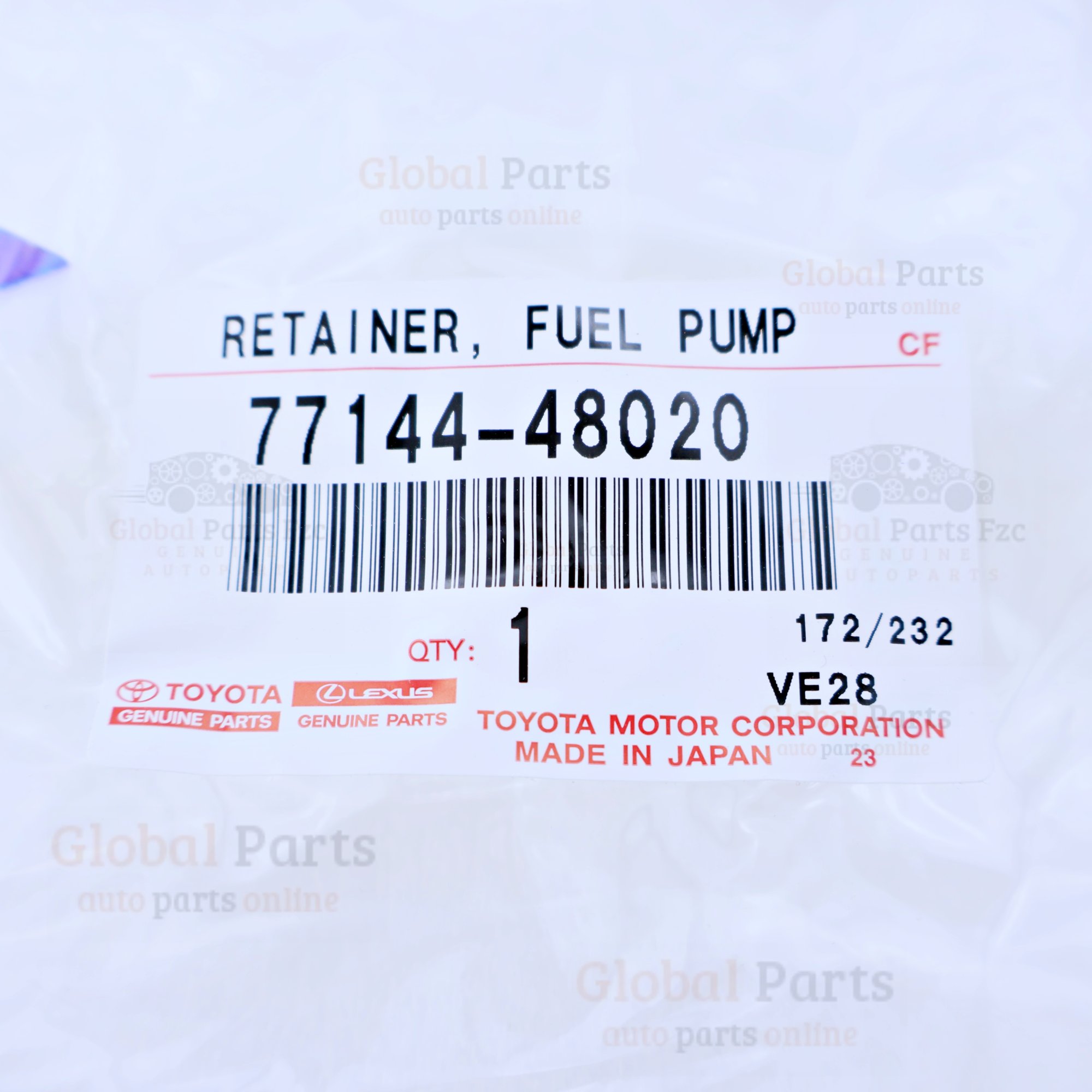 Genuine Toyota OEM Fuel Pump Assembly - 77144-48020