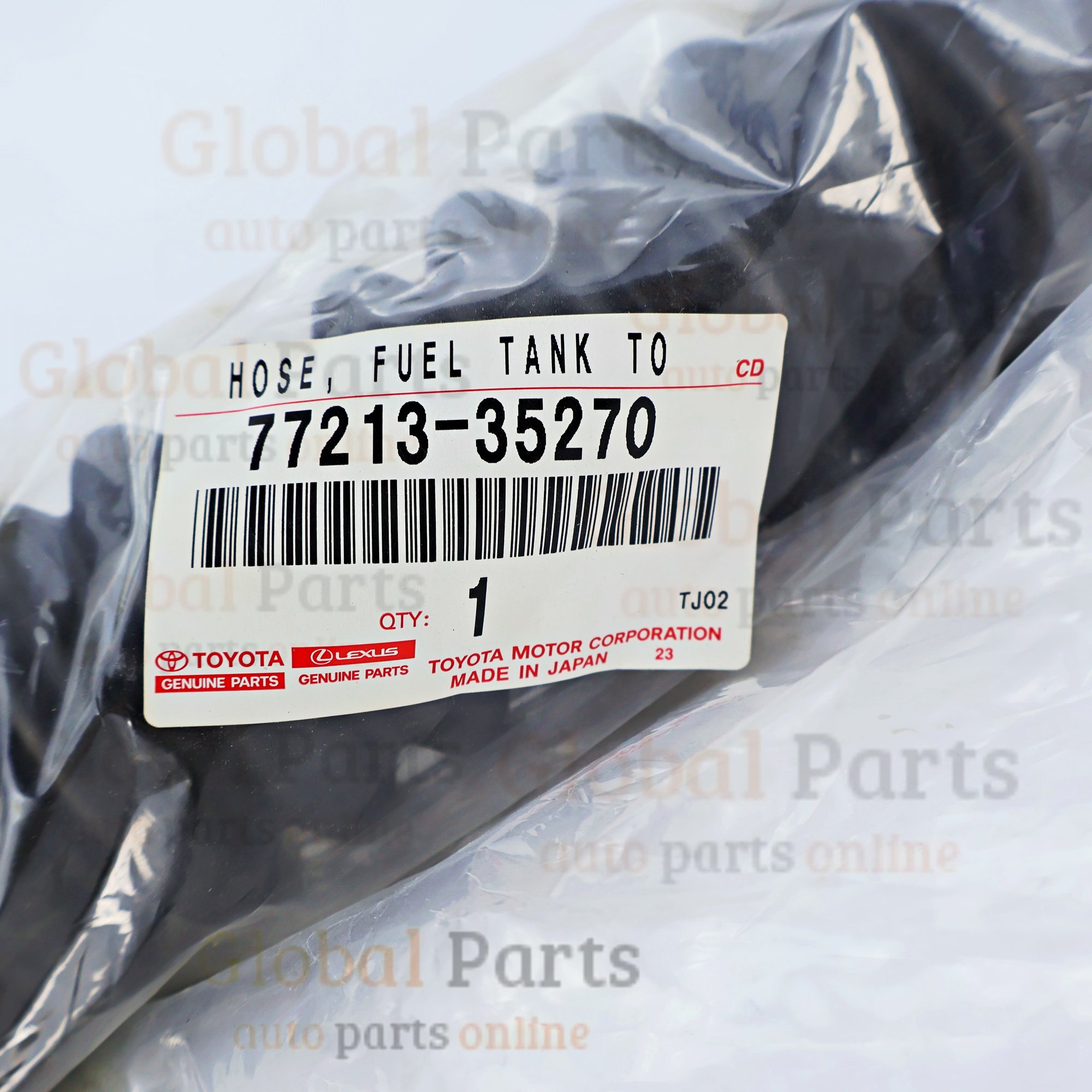 Genuine Toyota OEM Fuel Tank to Filler Pipe Hose - 77213-35270
