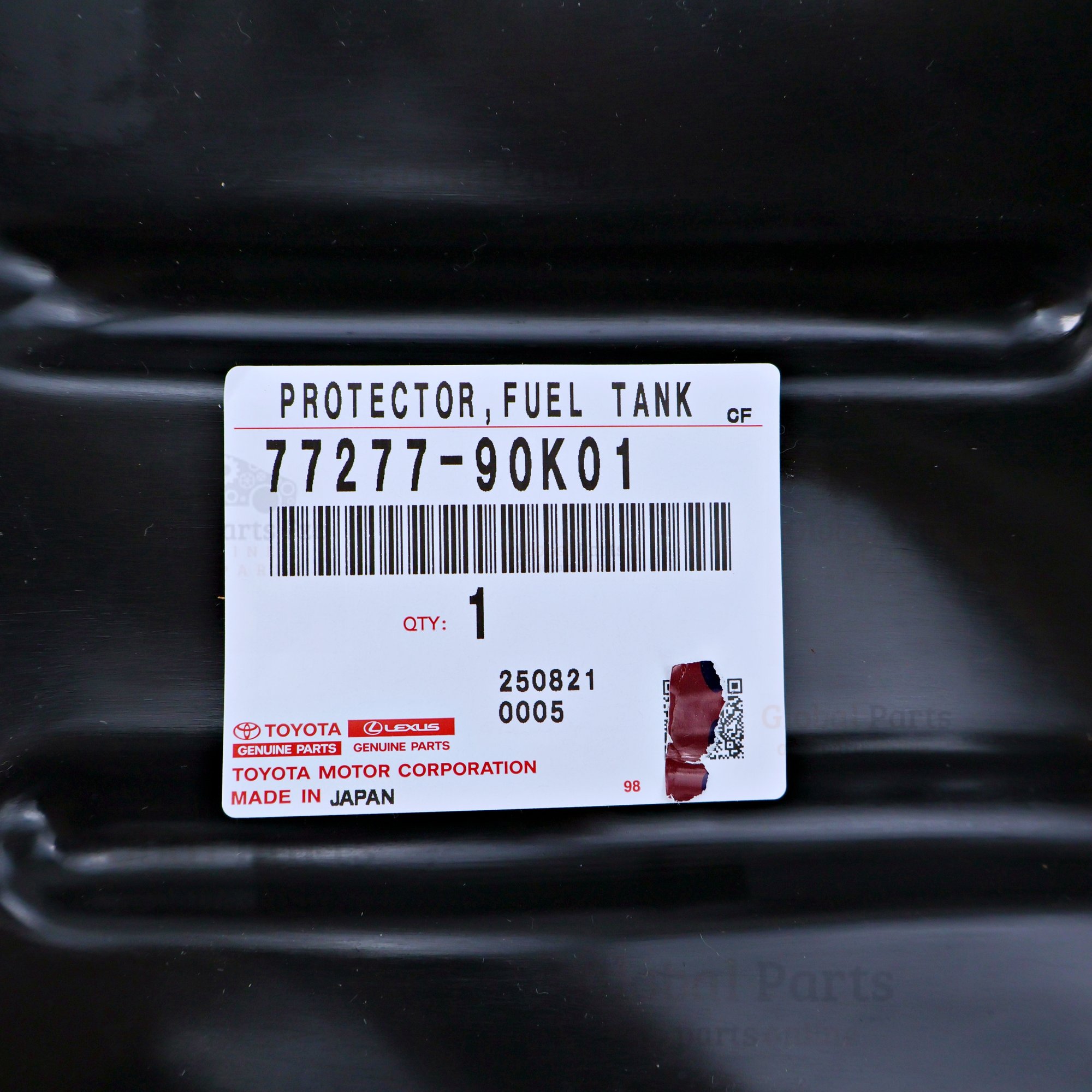 Genuine Toyota OEM Fuel Tank Protector - 77277-90K01