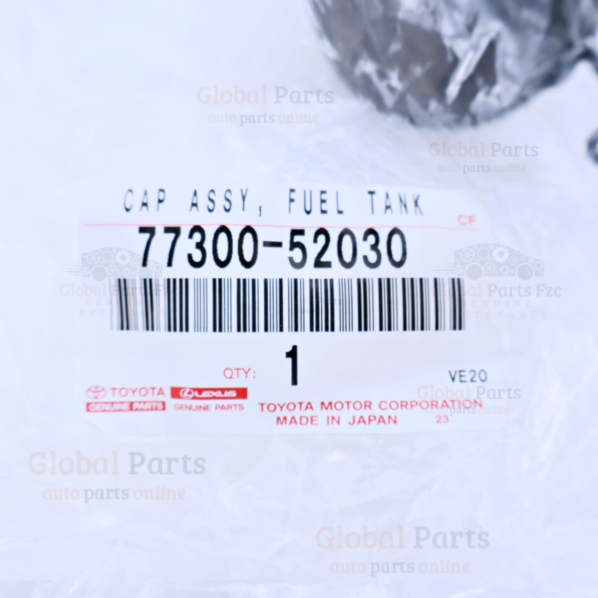 Genuine Toyota OEM Fuel Tank Cap Assembly - 77300-52030
