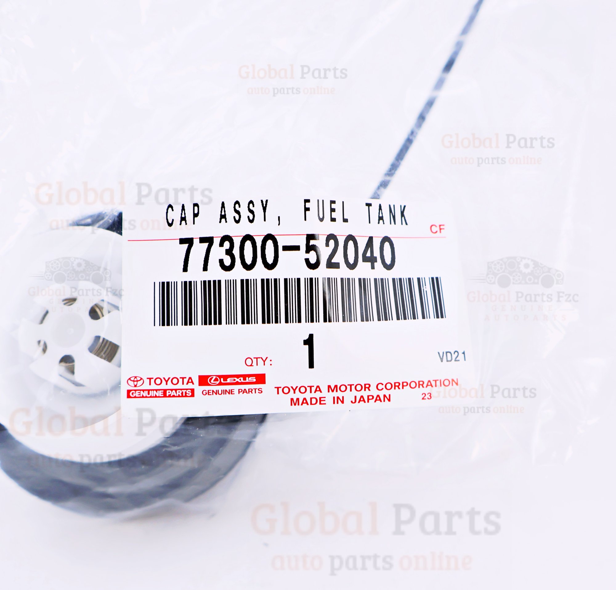 Genuine Toyota OEM Fuel Tank Cap - 77300-52040