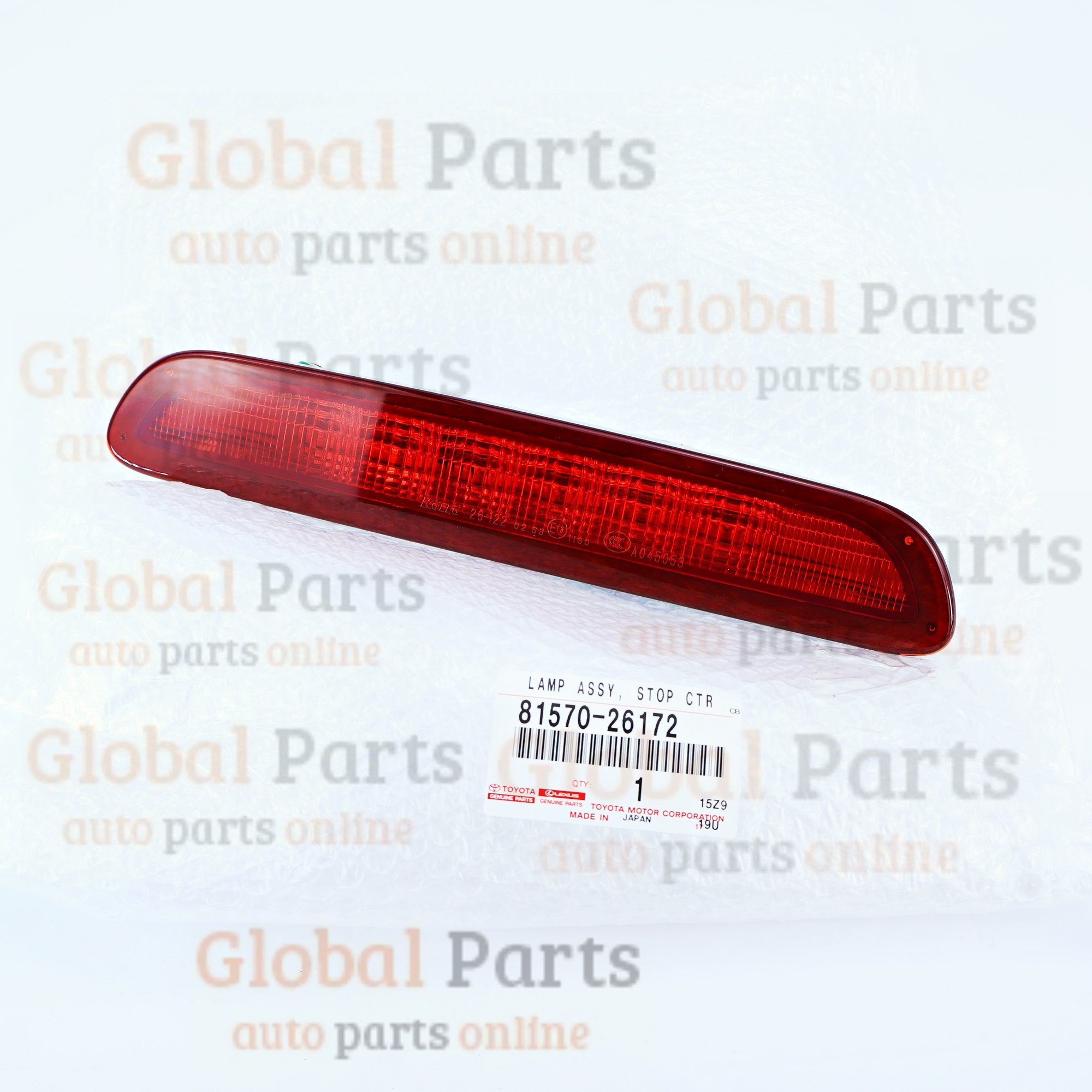Genuine Toyota OEM Center High-Mount Stop Lamp - 81570-26172