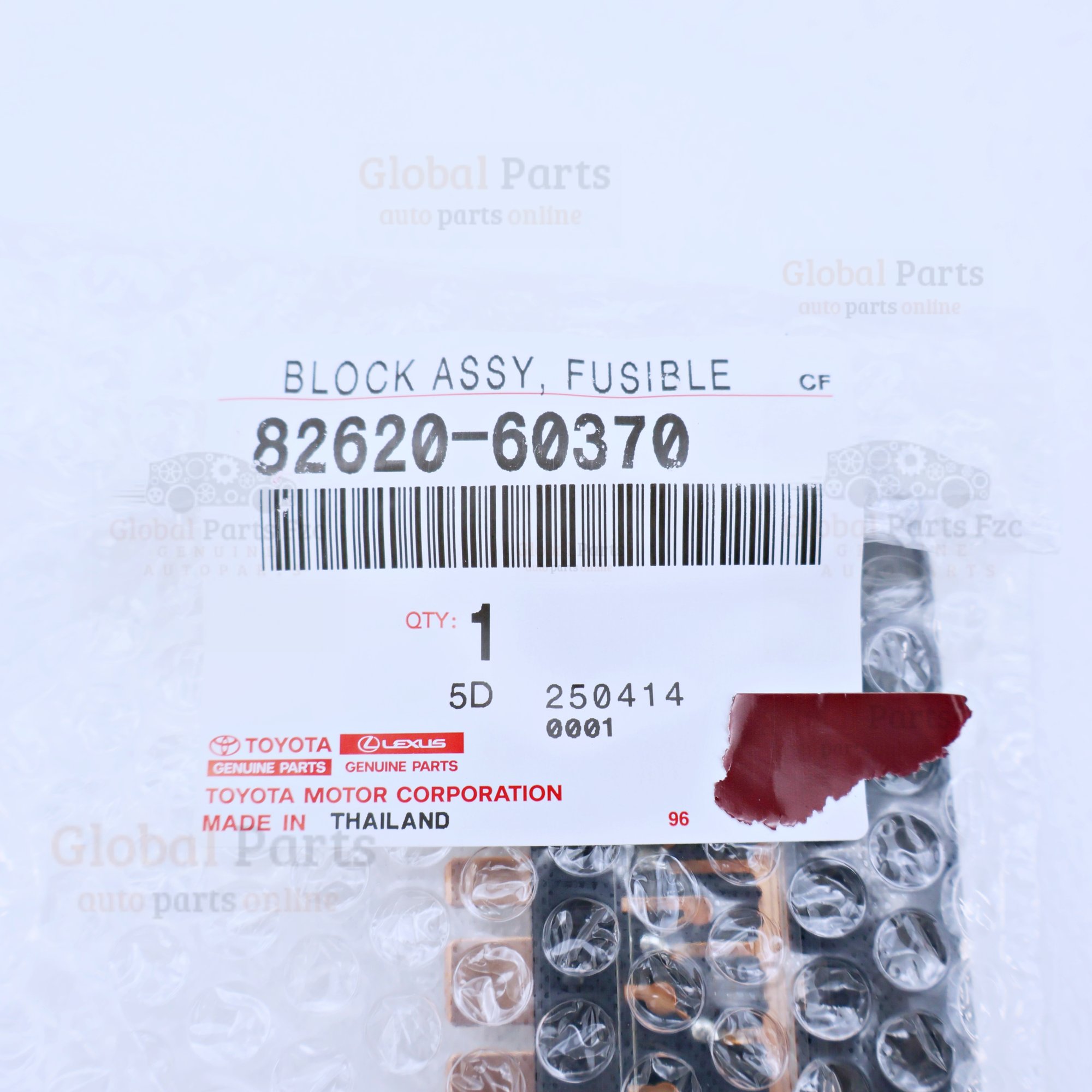 Genuine Toyota OEM Fusible Block Assembly - 82620-60370