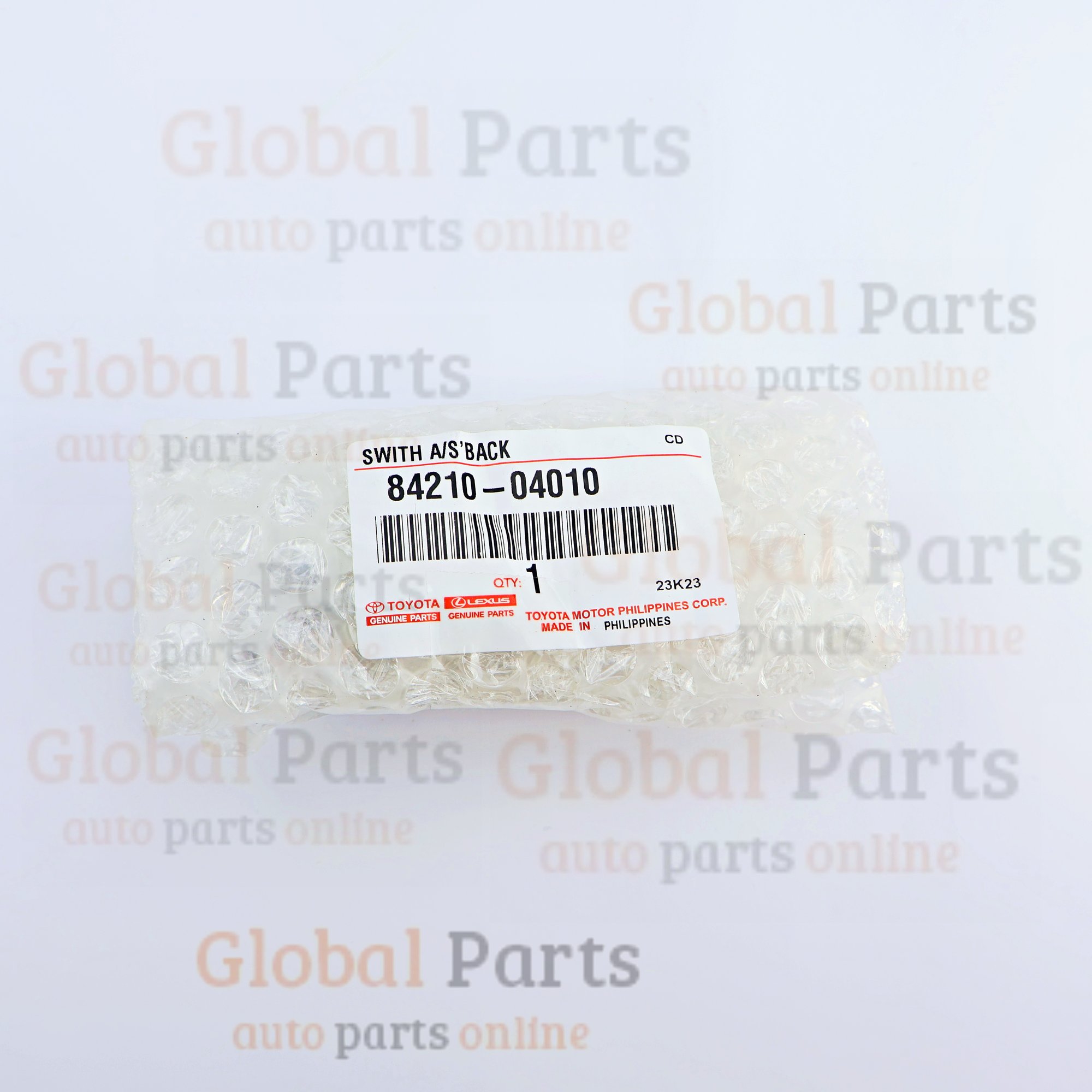 Genuine Toyota OEM Back Up Lamp Switch Assembly - 84210-04010