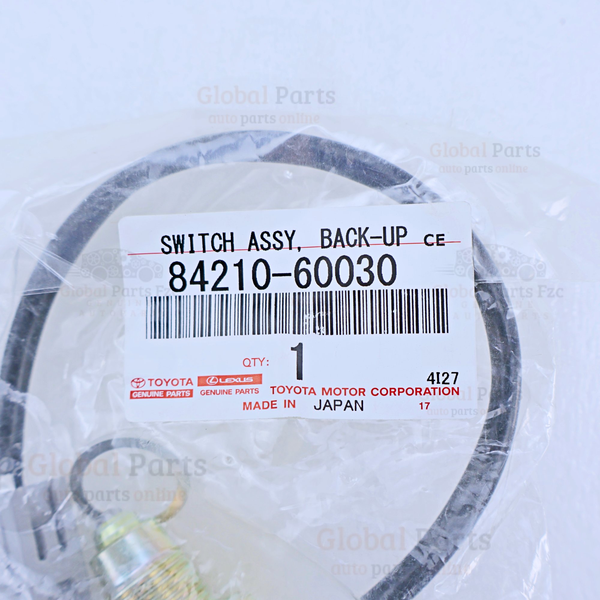 Genuine Toyota OEM Back-Up Light Switch - 84210-60030