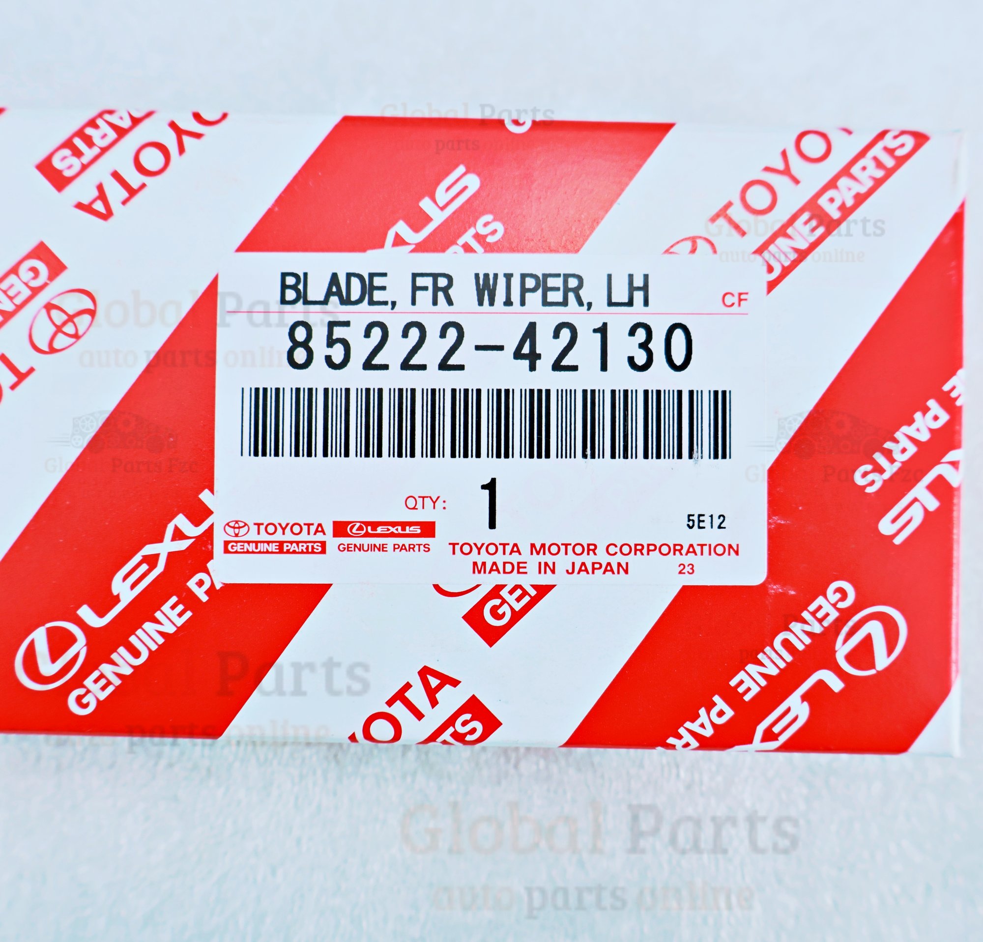 Genuine Toyota OEM Front Left Wiper Blade - 85222-42130