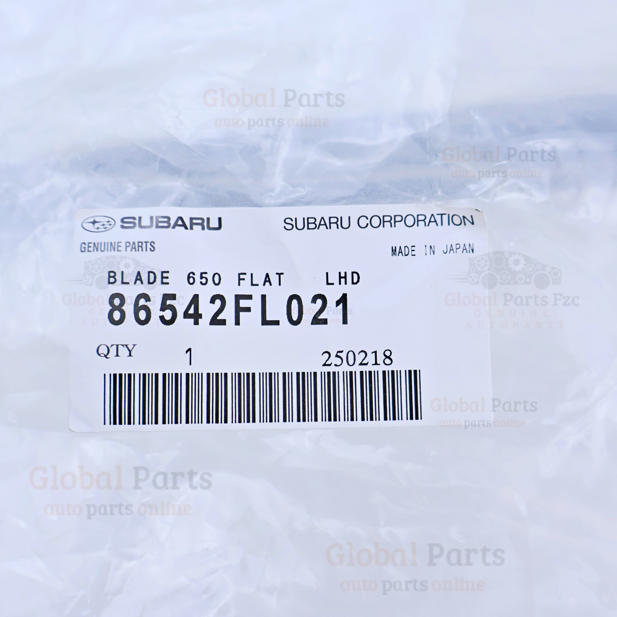 Genuine Subaru OEM Front Wiper Blade - 86542-FL021