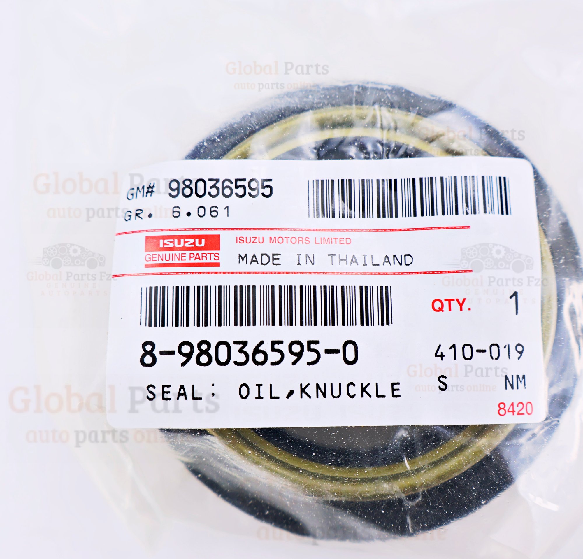 Genuine Isuzu OEM Oil Seal - 8-98036595-0