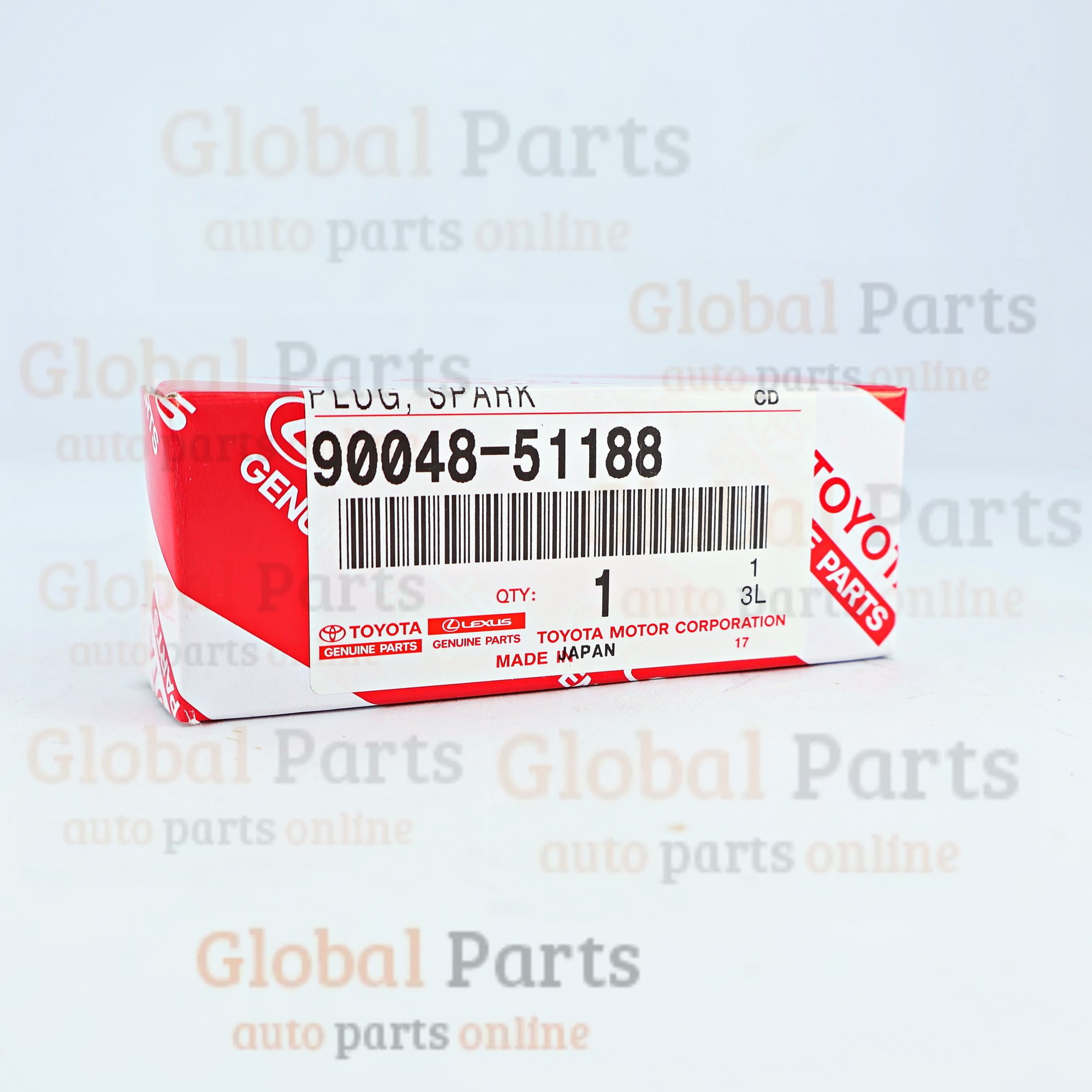 Genuine Toyota OEM Spark Plug - 90048-51188