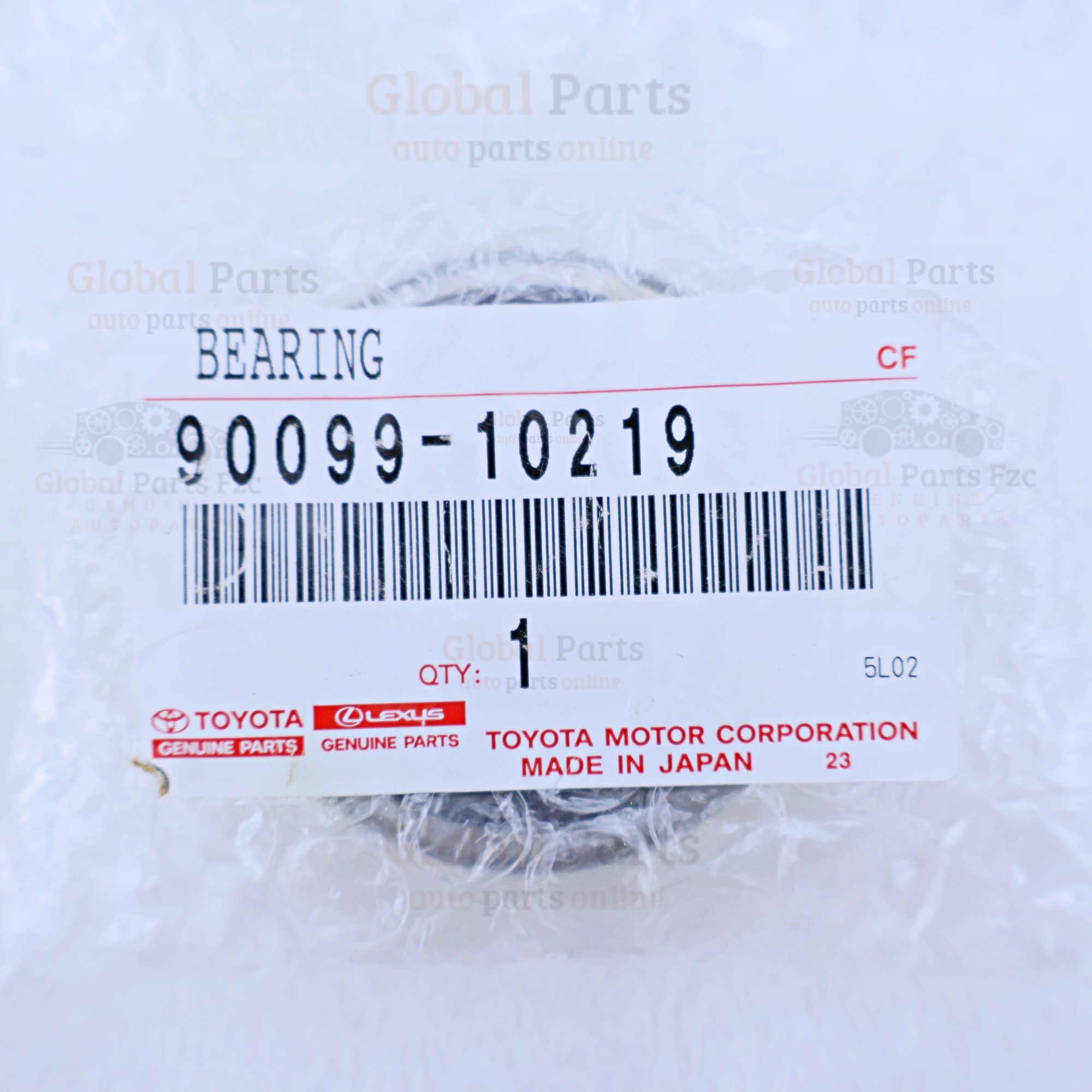Genuine Toyota OEM Bearing for Alternator Drive End Frame - 90099-10219
