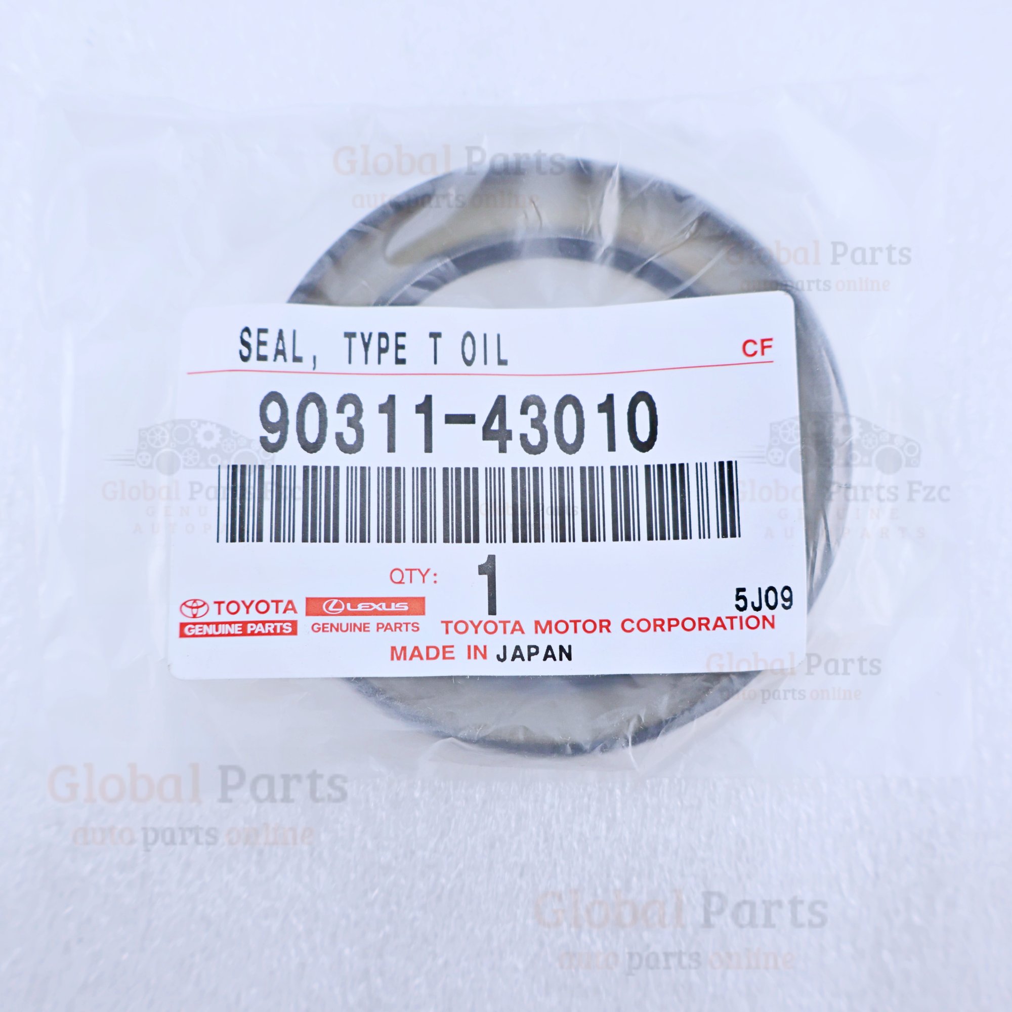 Genuine Toyota OEM Oil Seal - 90311-43010