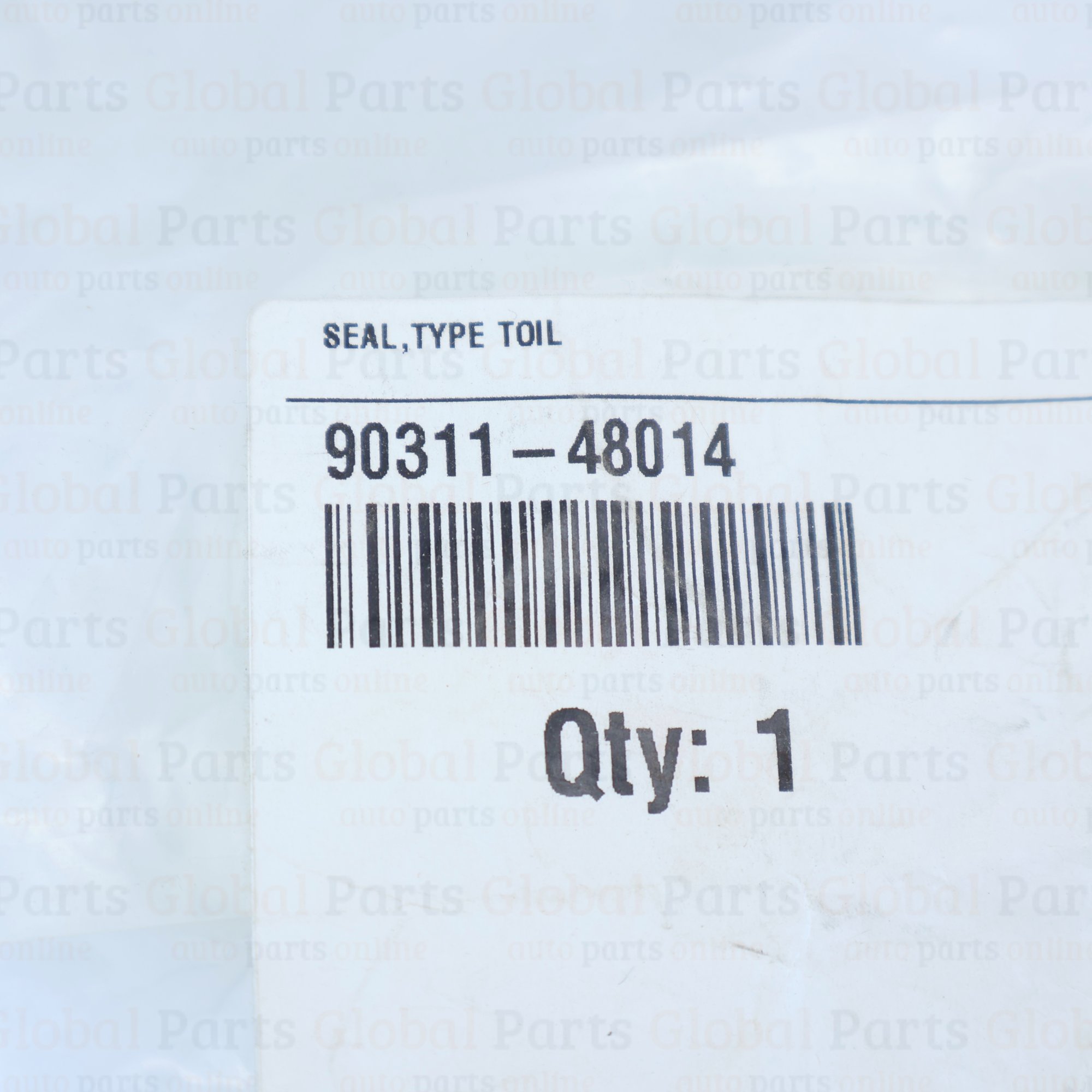 Genuine Toyota OEM Oil Seal - 90311-48014