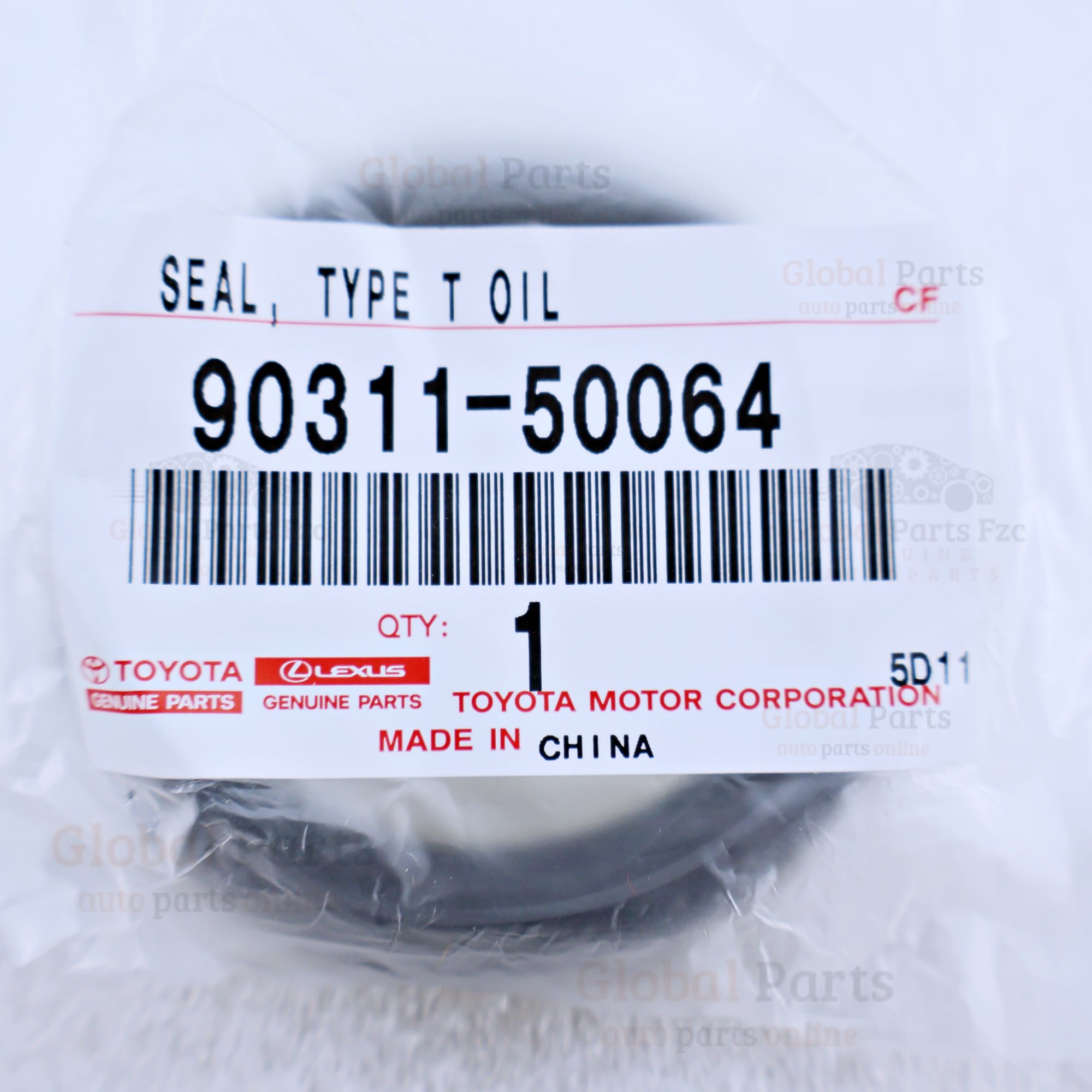 Genuine Toyota OEM Oil Seal - 90311-50064