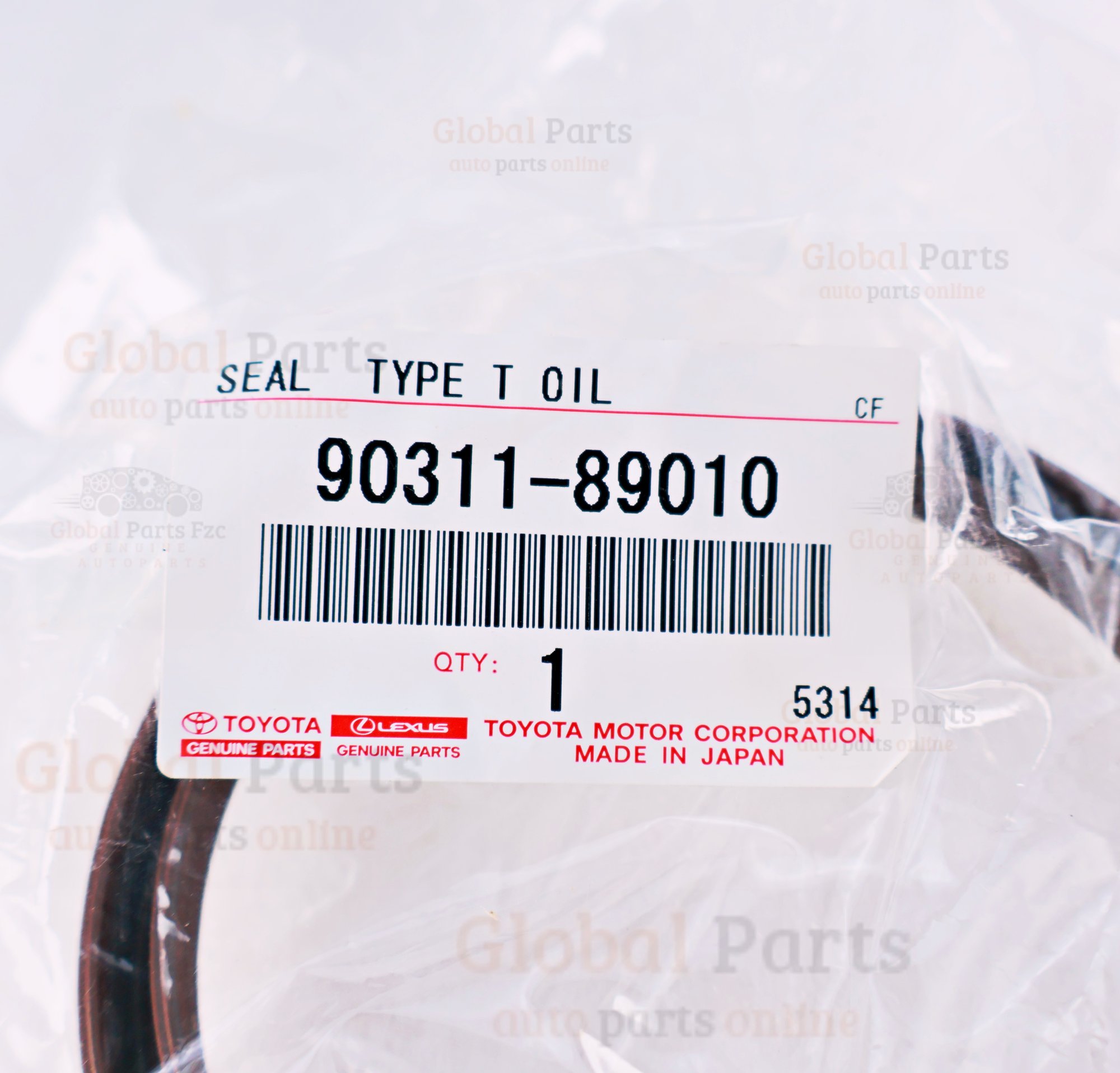 Genuine Toyota OEM Oil Seal - 90311-89010