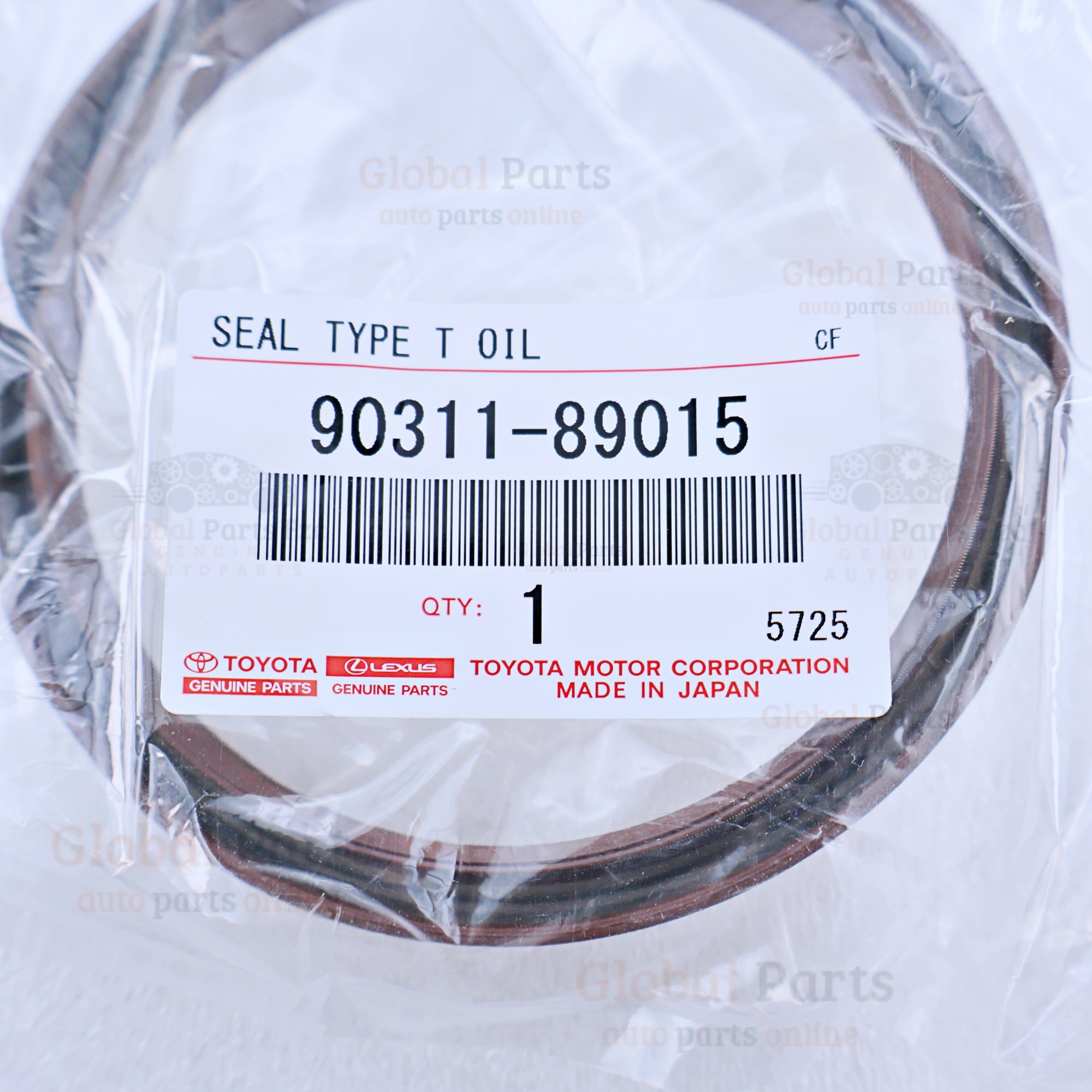 Genuine Toyota OEM Oil Seal - 90311-89015