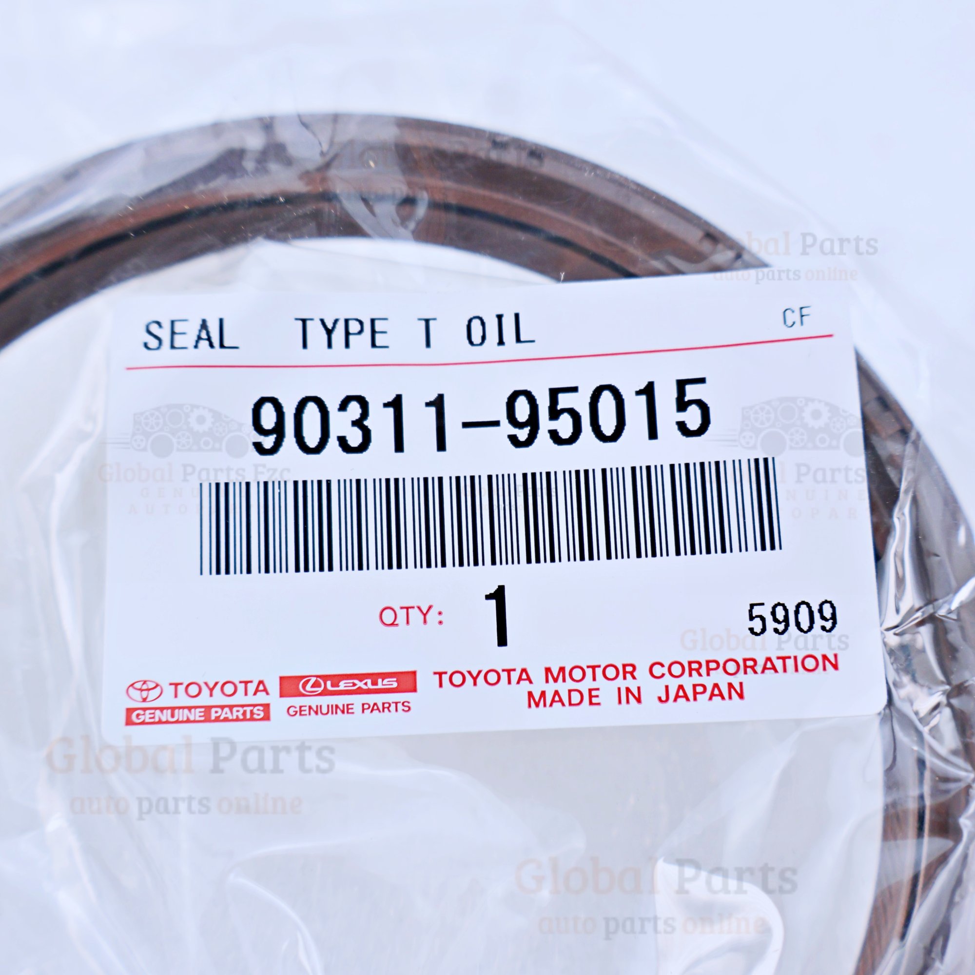 Genuine Toyota OEM Oil Seal - 90311-95015