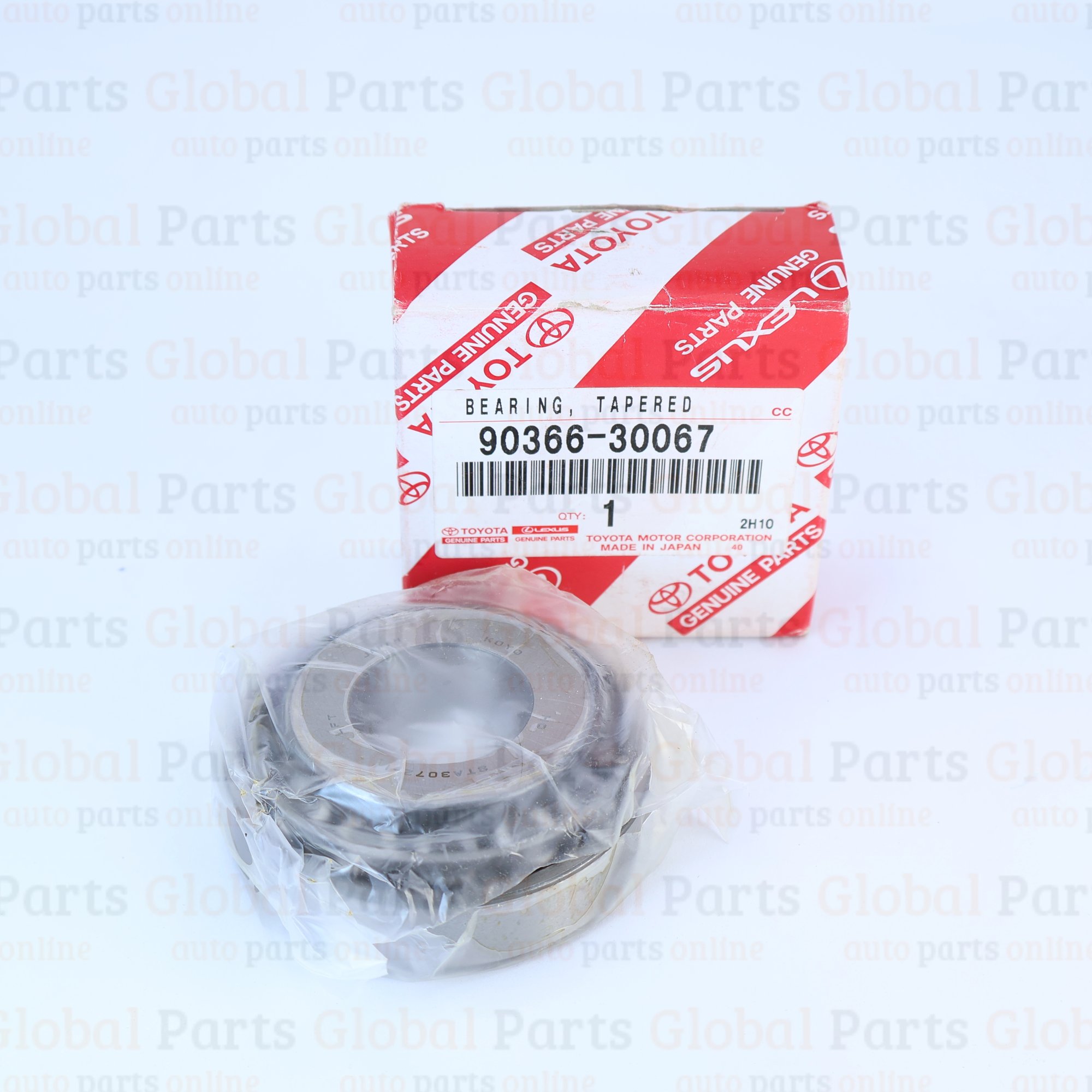 Genuine Toyota OEM Tapered Roller (for Front Drive Pinion Front) Bearing - 90366-30067