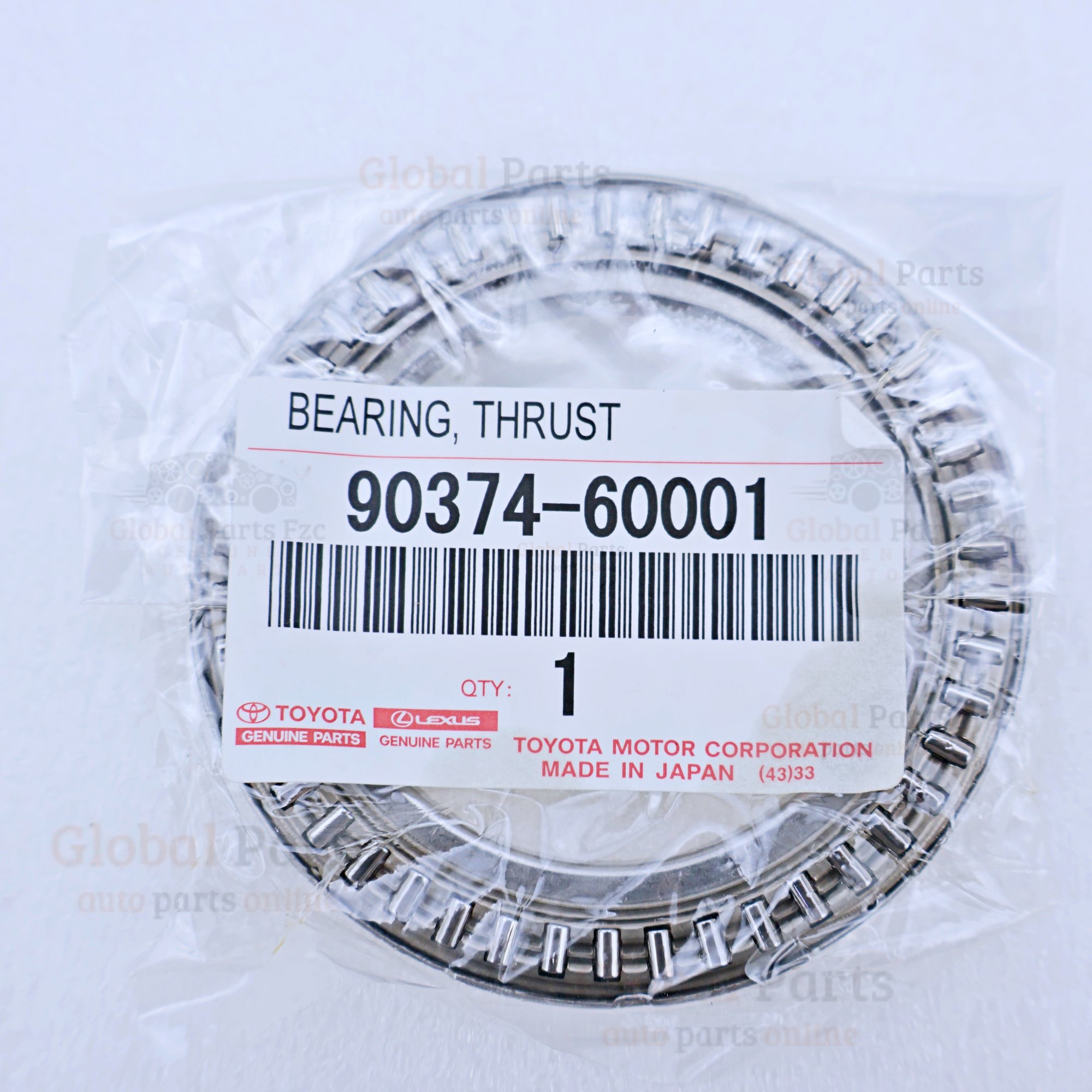 Genuine Toyota OEM Thrust Bearing Needle Roller - 90374-60001