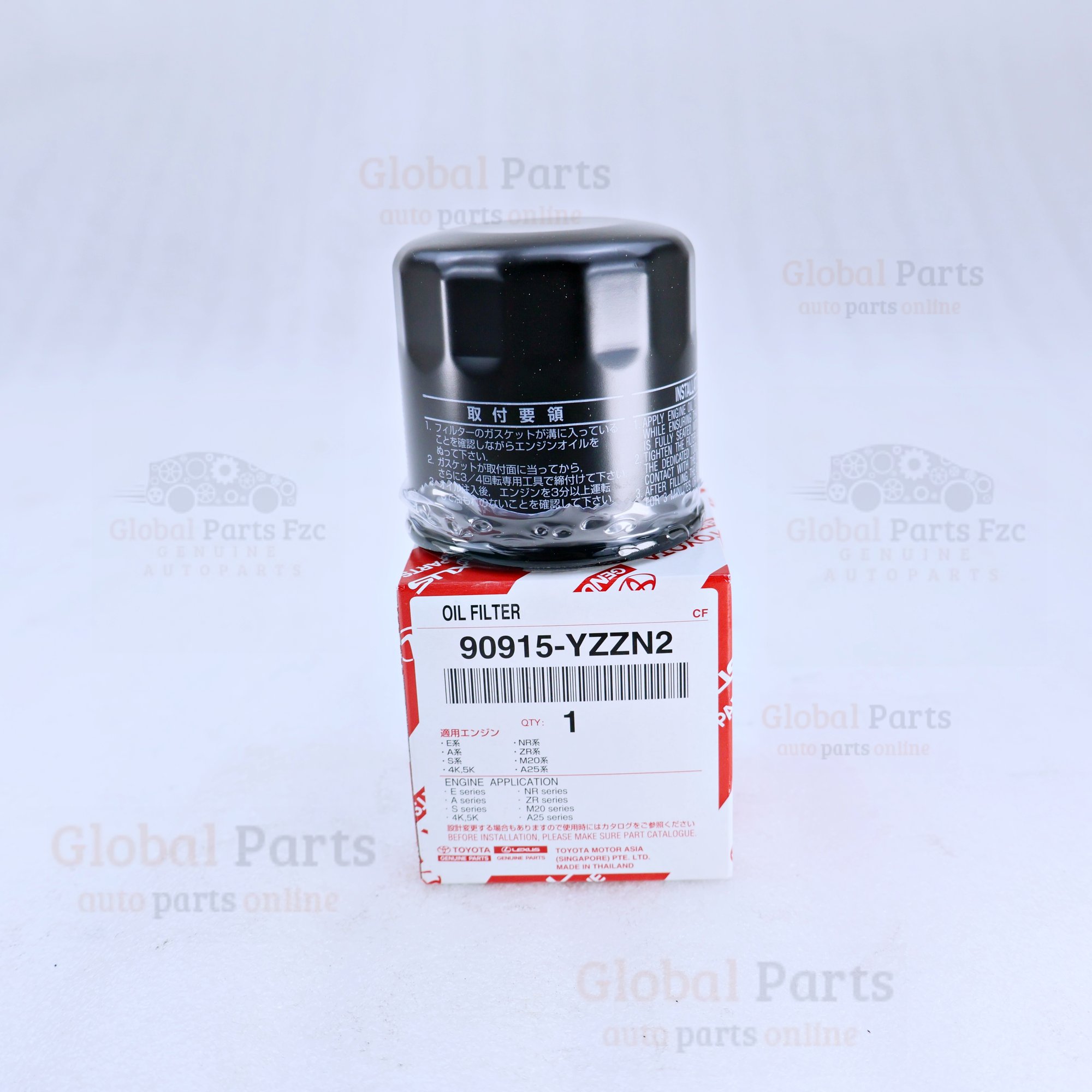Genuine Toyota OEM Engine Oil Filter - 90915-YZZN2