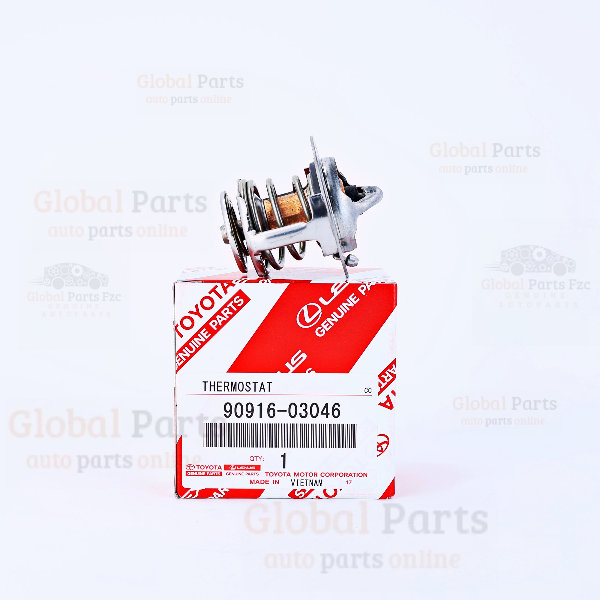 Genuine Toyota OEM Engine Coolant Thermostat - 90916-03046