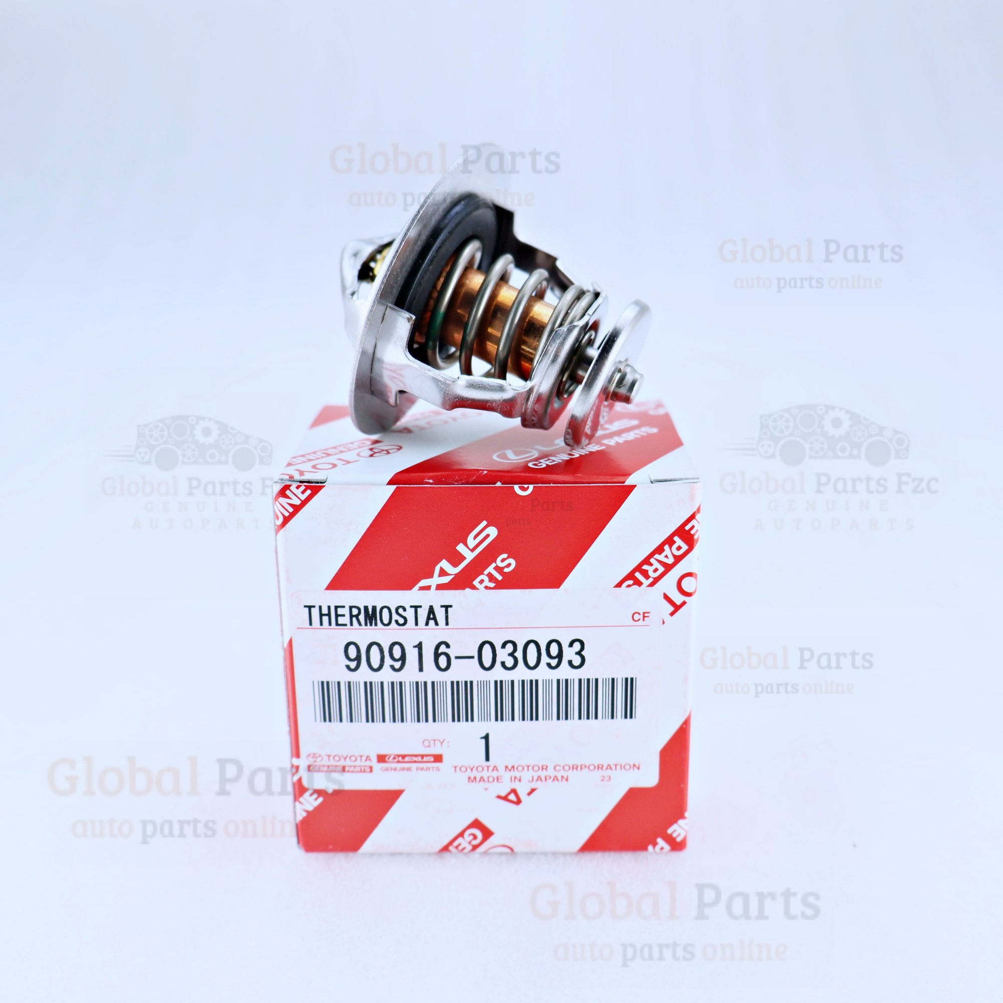 Genuine Toyota OEM Engine Coolant Thermostat - 90916-03093
