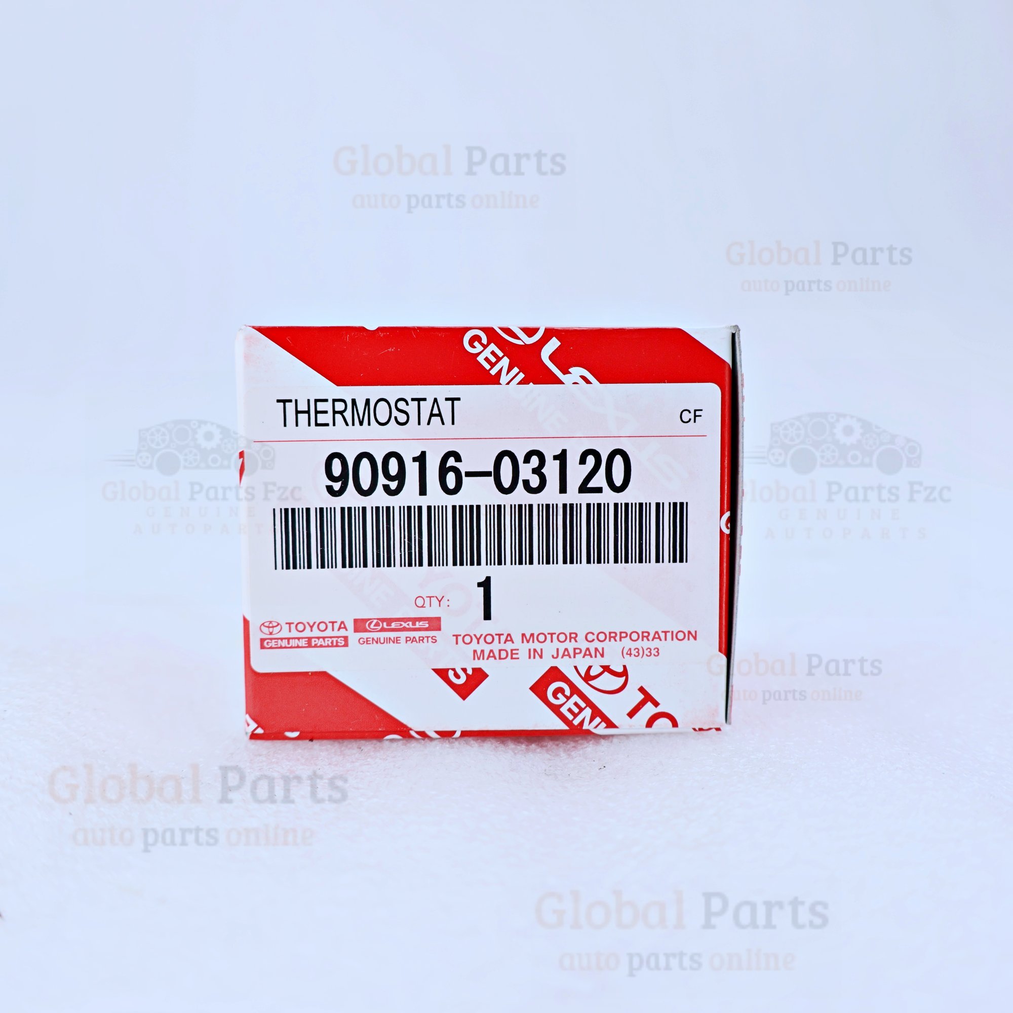 Genuine Toyota OEM Engine Coolant Thermostat - 90916-03120