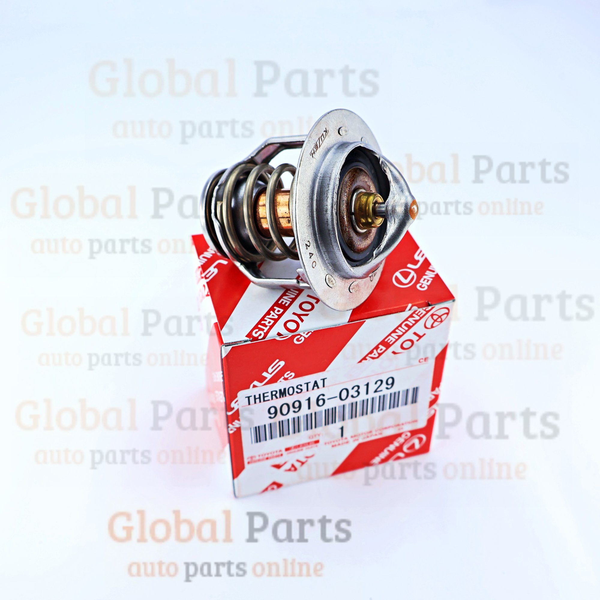 Genuine Toyota OEM Engine Coolant Thermostat - 90916-03129