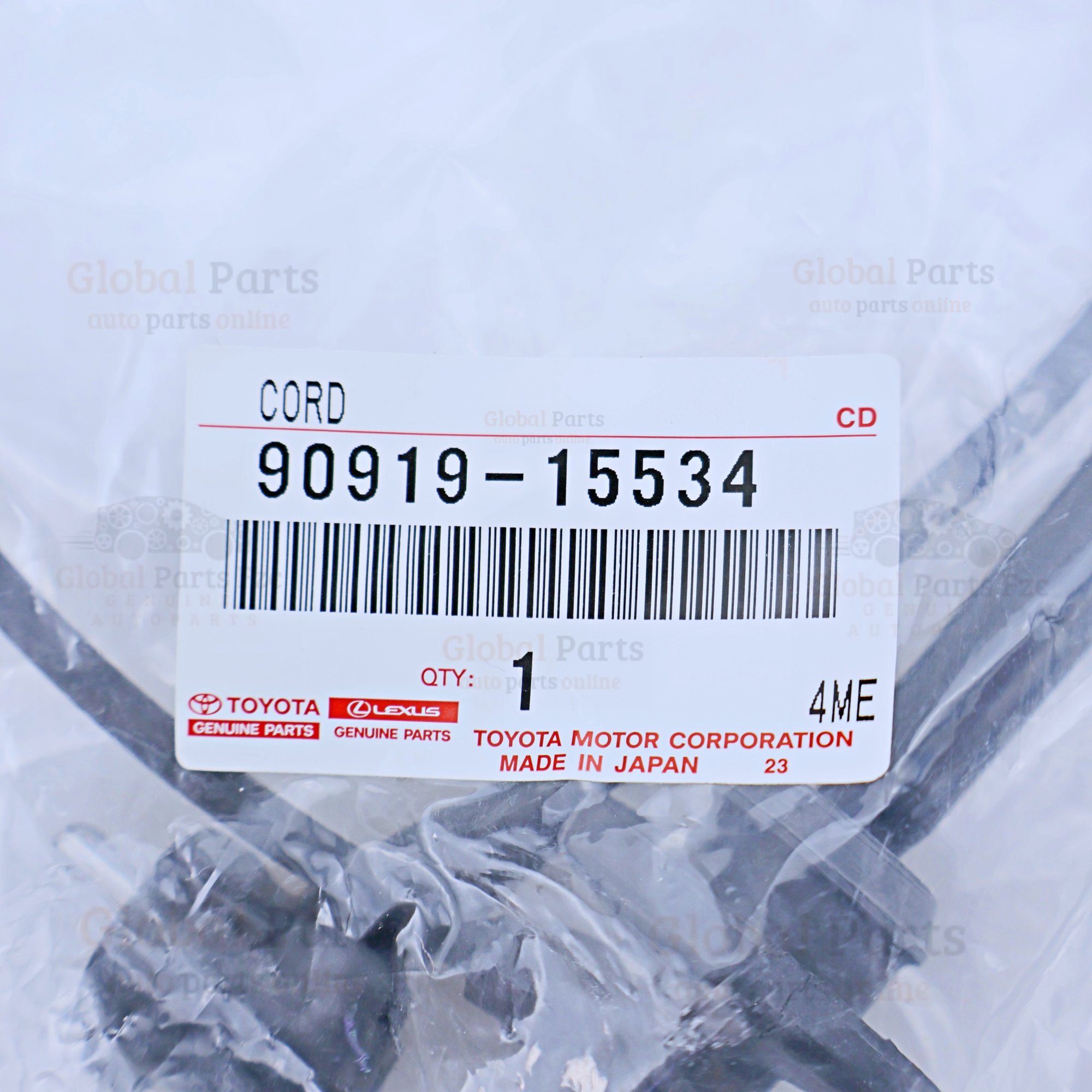 Genuine Toyota OEM Spark Plug Wire Set - 90919-15534