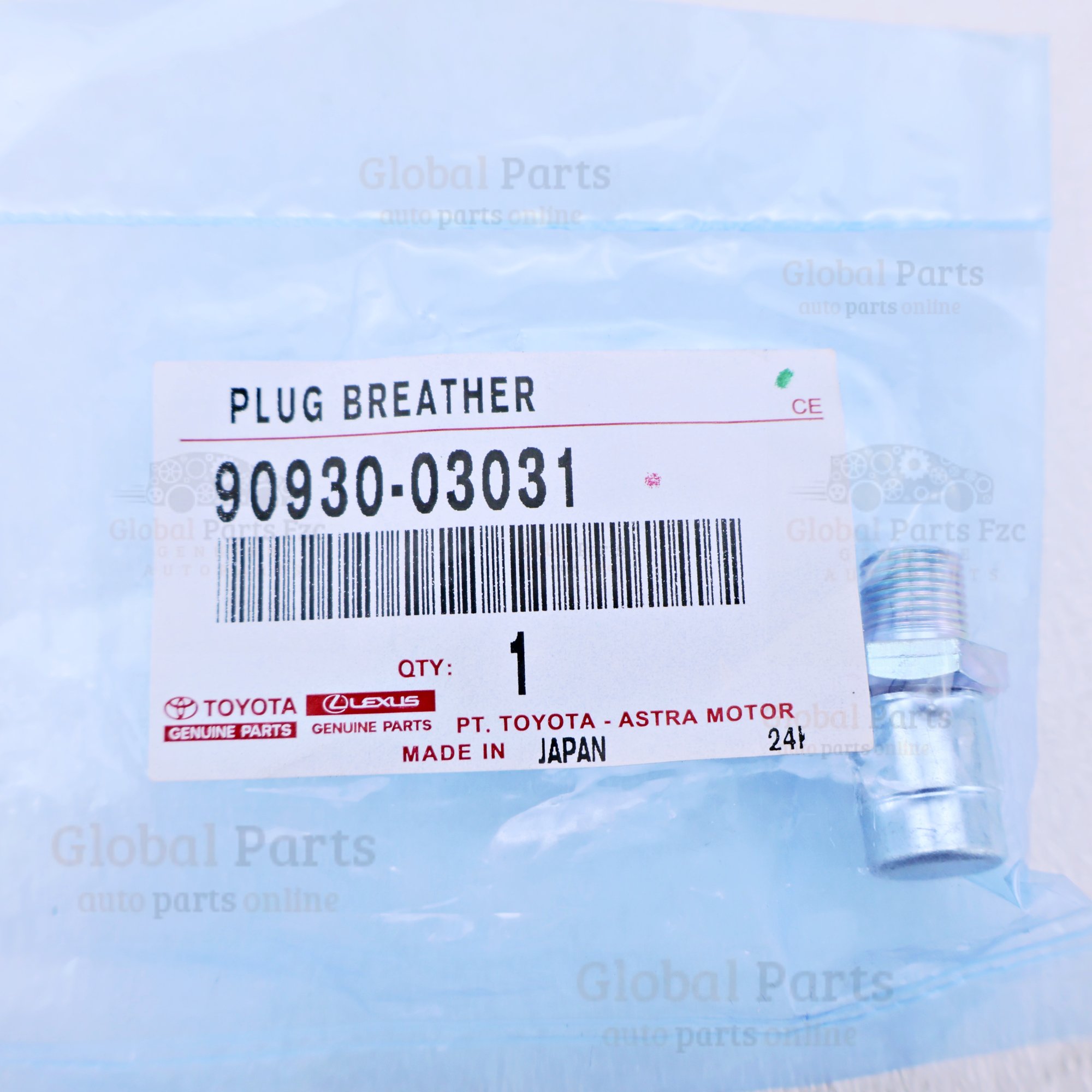 Genuine Toyota OEM Breather Plug - 90930-03031