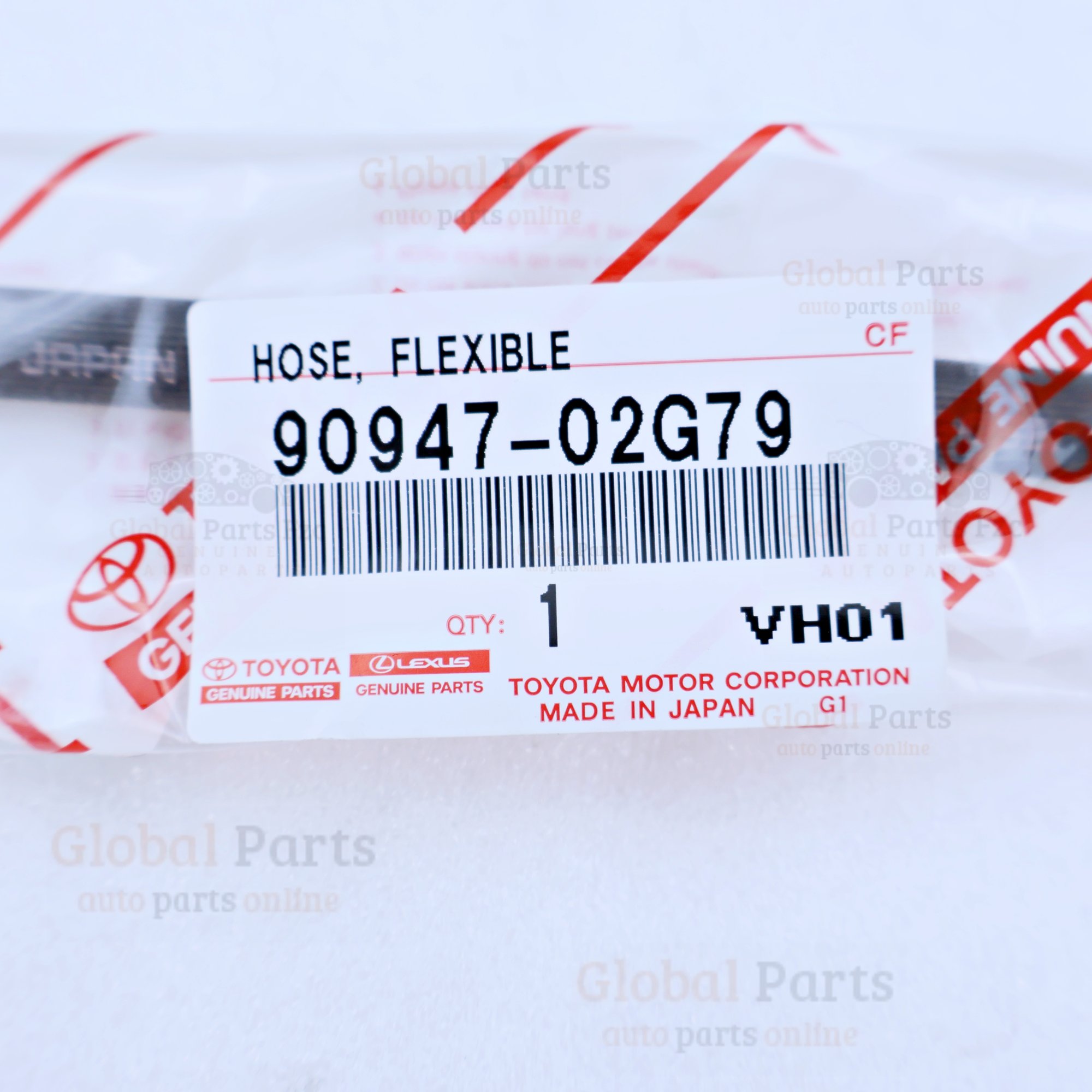 Genuine Toyota OEM Flexible Hose - 90947-02G79