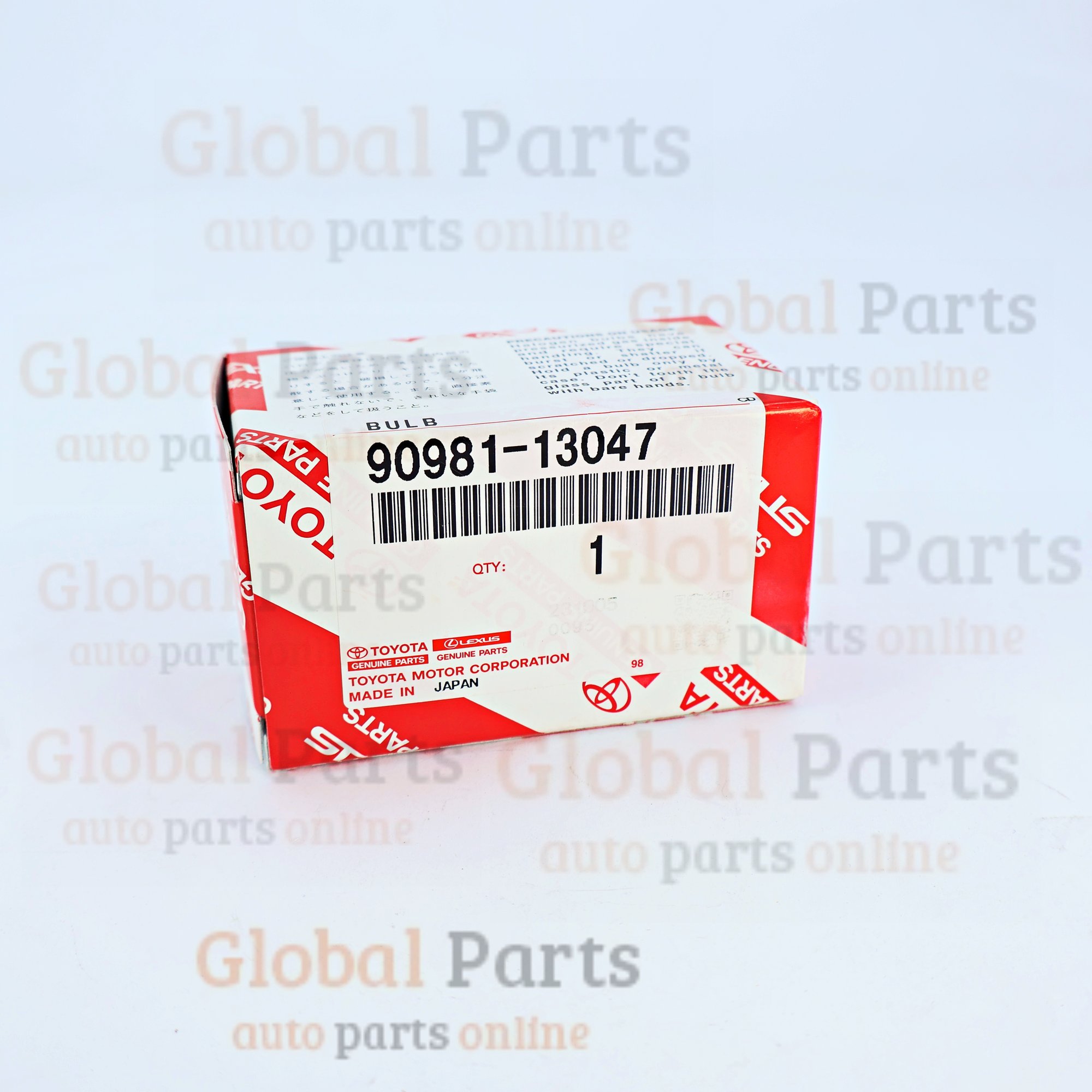 Genuine Toyota OEM Headlamp Bulb No. 2 - 90981-13047