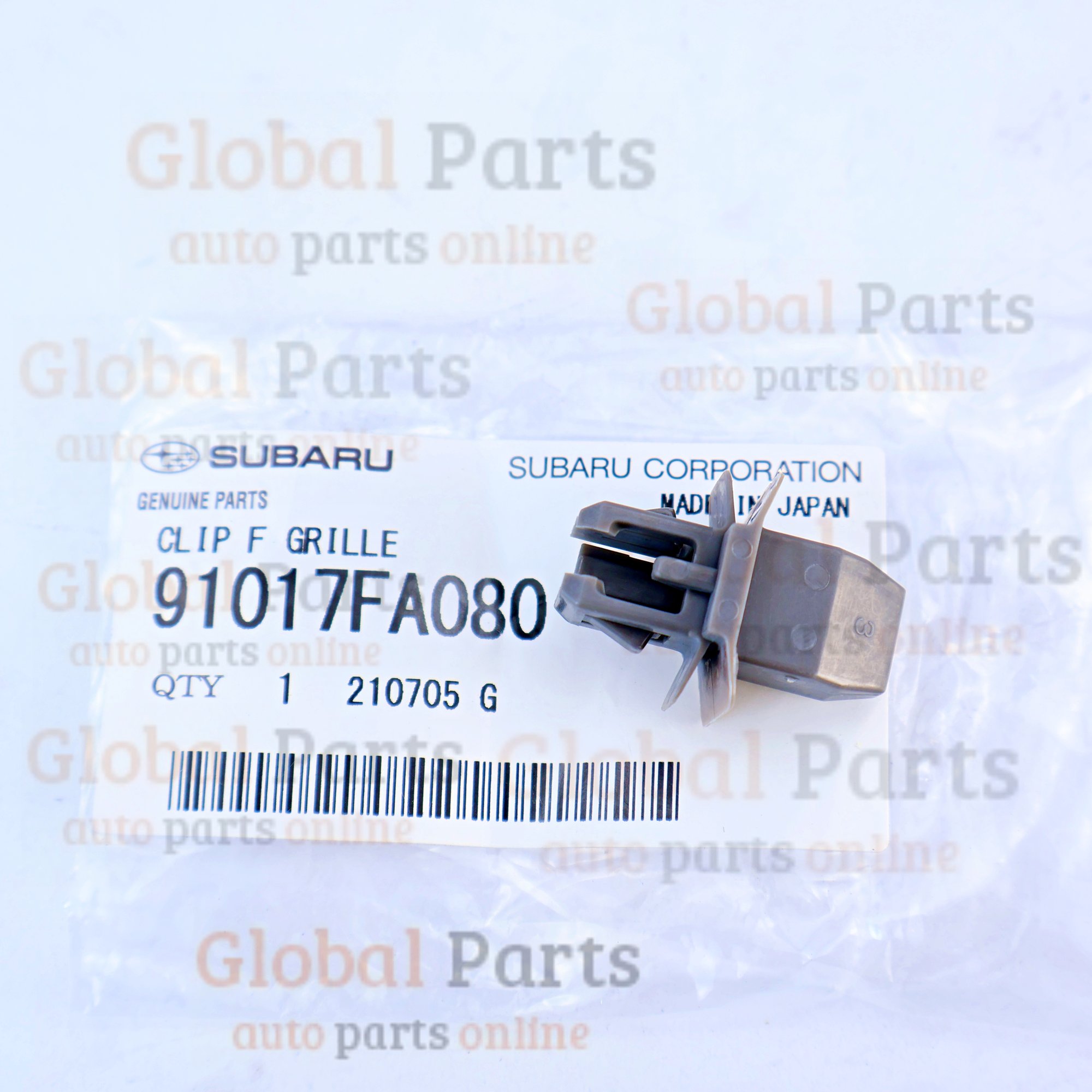 Genuine Subaru OEM Clip - 91017FA080