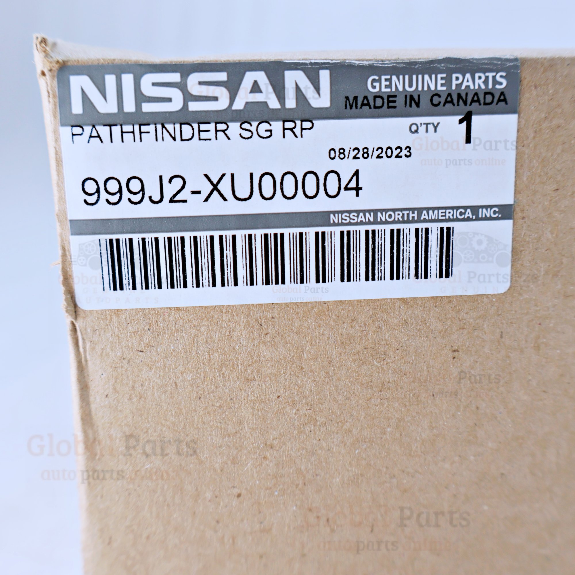 Genuine Nissan OEM Rear Splash Guard - 999J2-00004