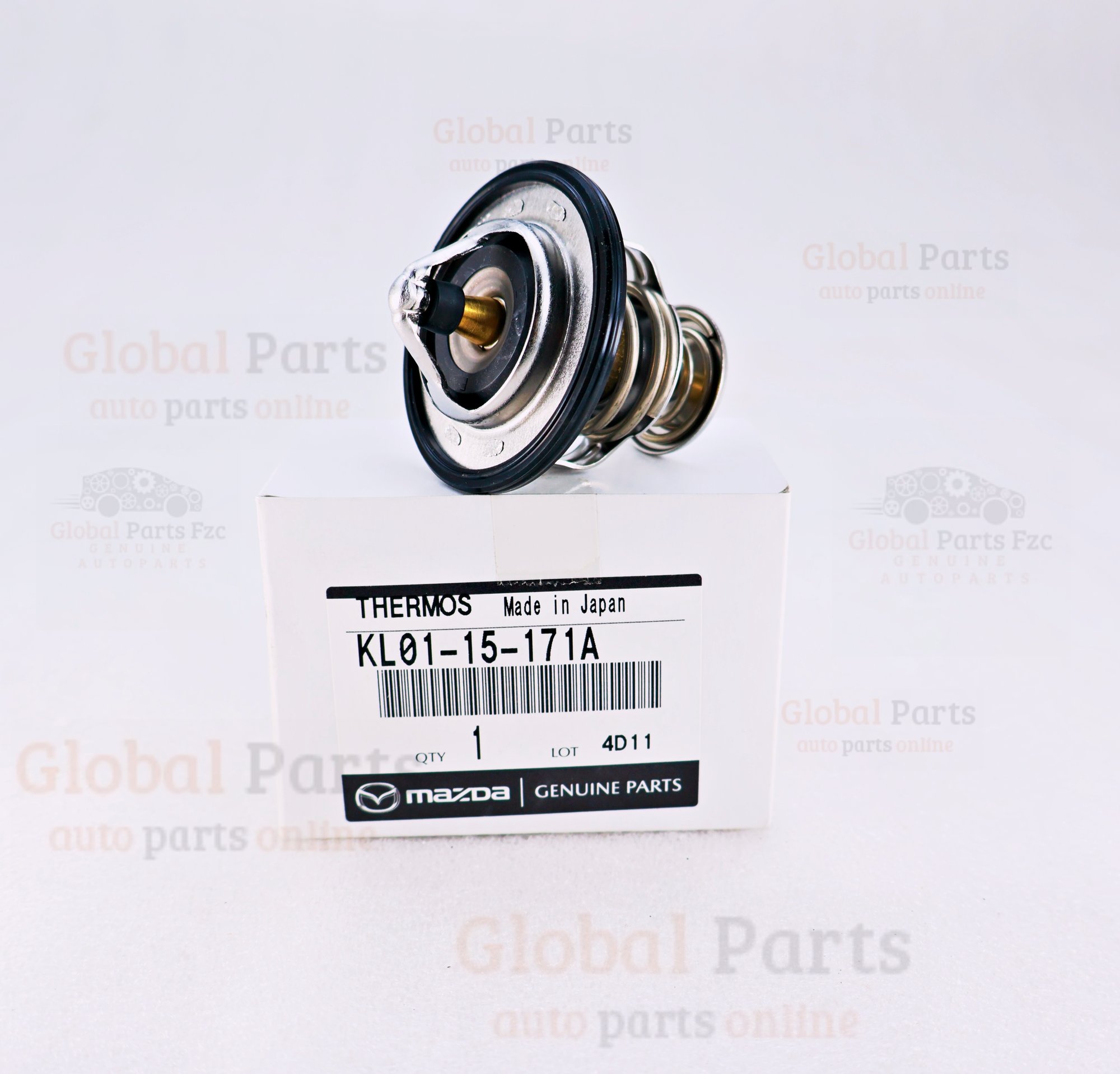 Genuine Mazda OEM Engine Coolant Thermostat - KL01-15-171A