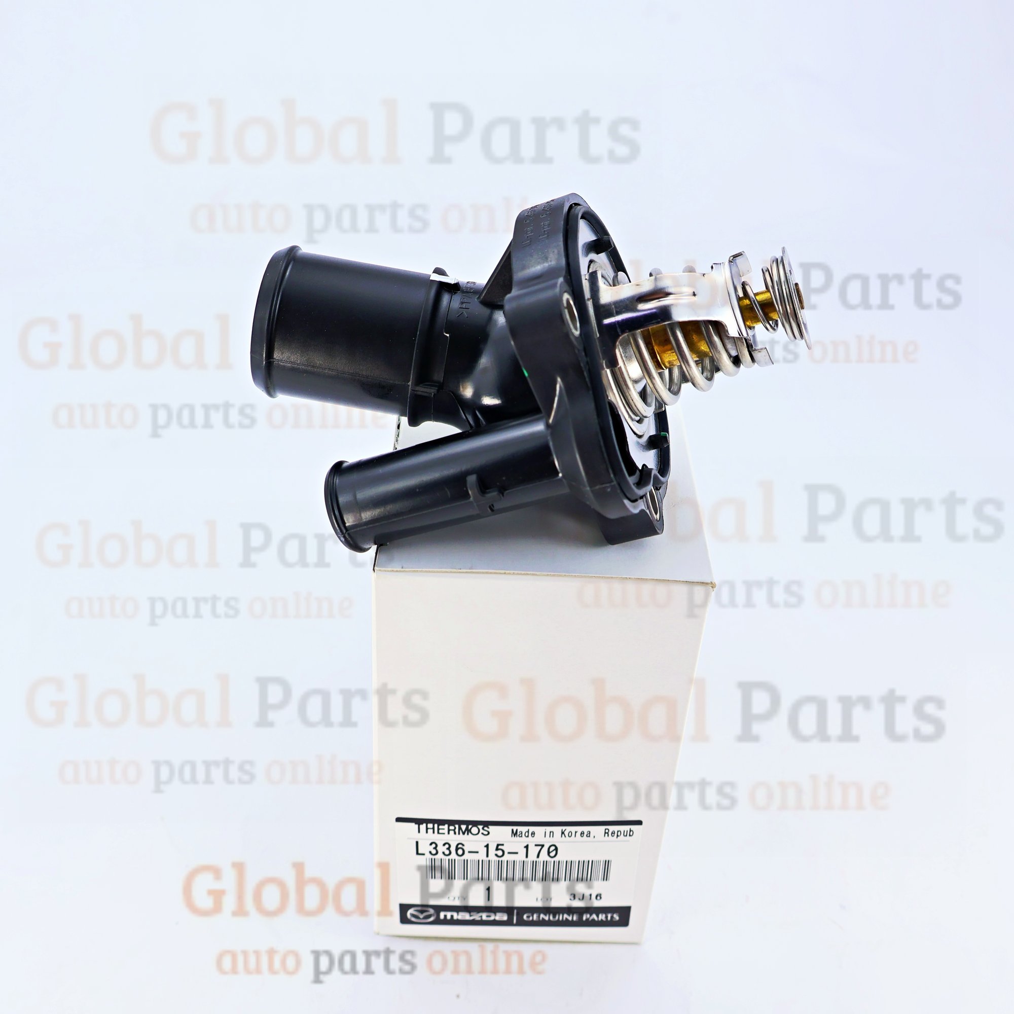 Genuine Mazda OEM Engine Coolant Thermostat - L336-15-170