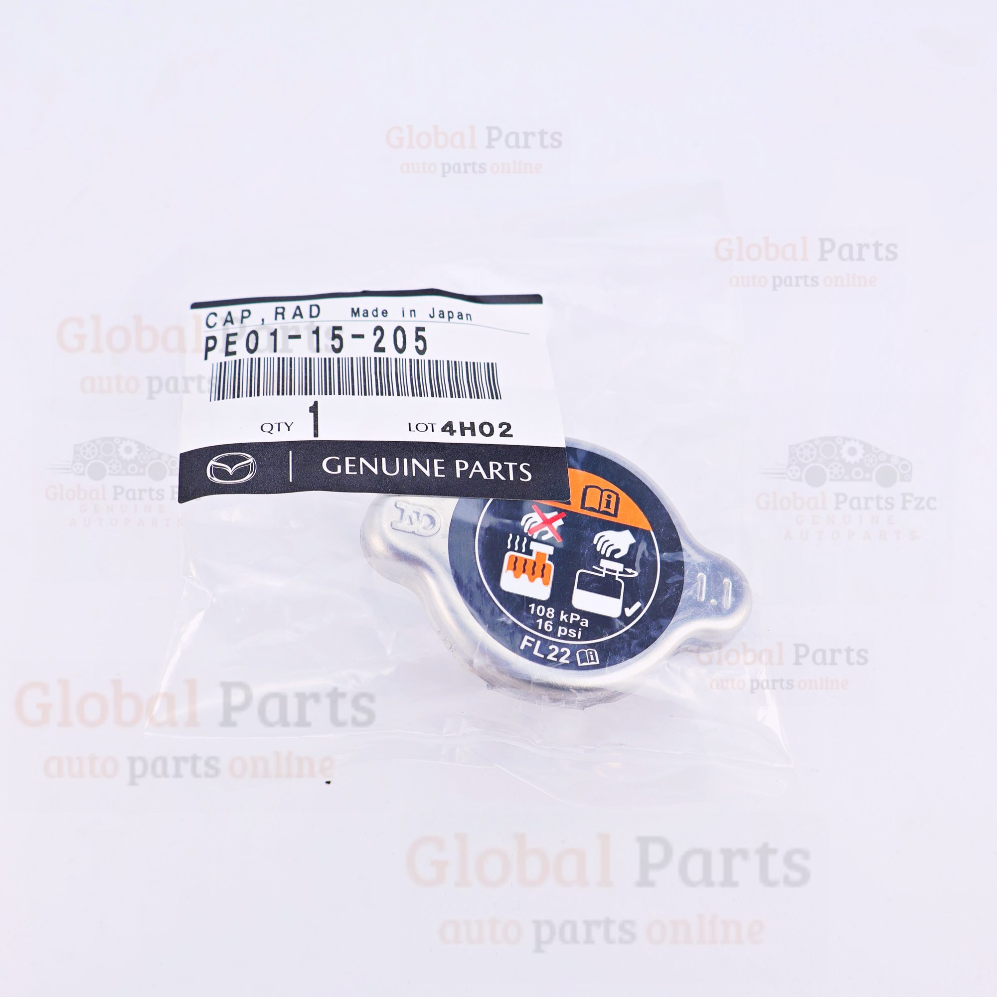 Genuine Mazda OEM Radiator Cap - PE01-15-205