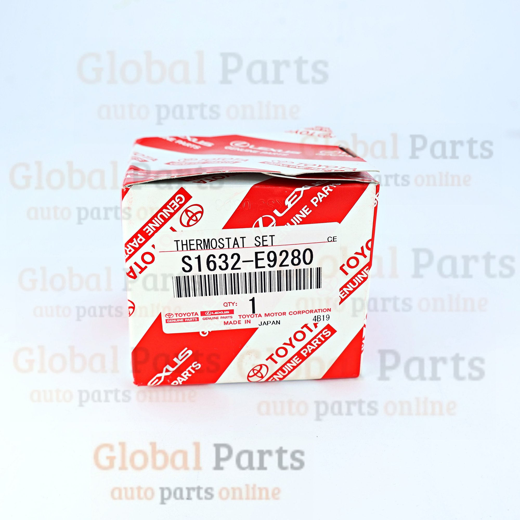 Genuine Toyota OEM Engine Coolant Thermostat - S1632-E9280