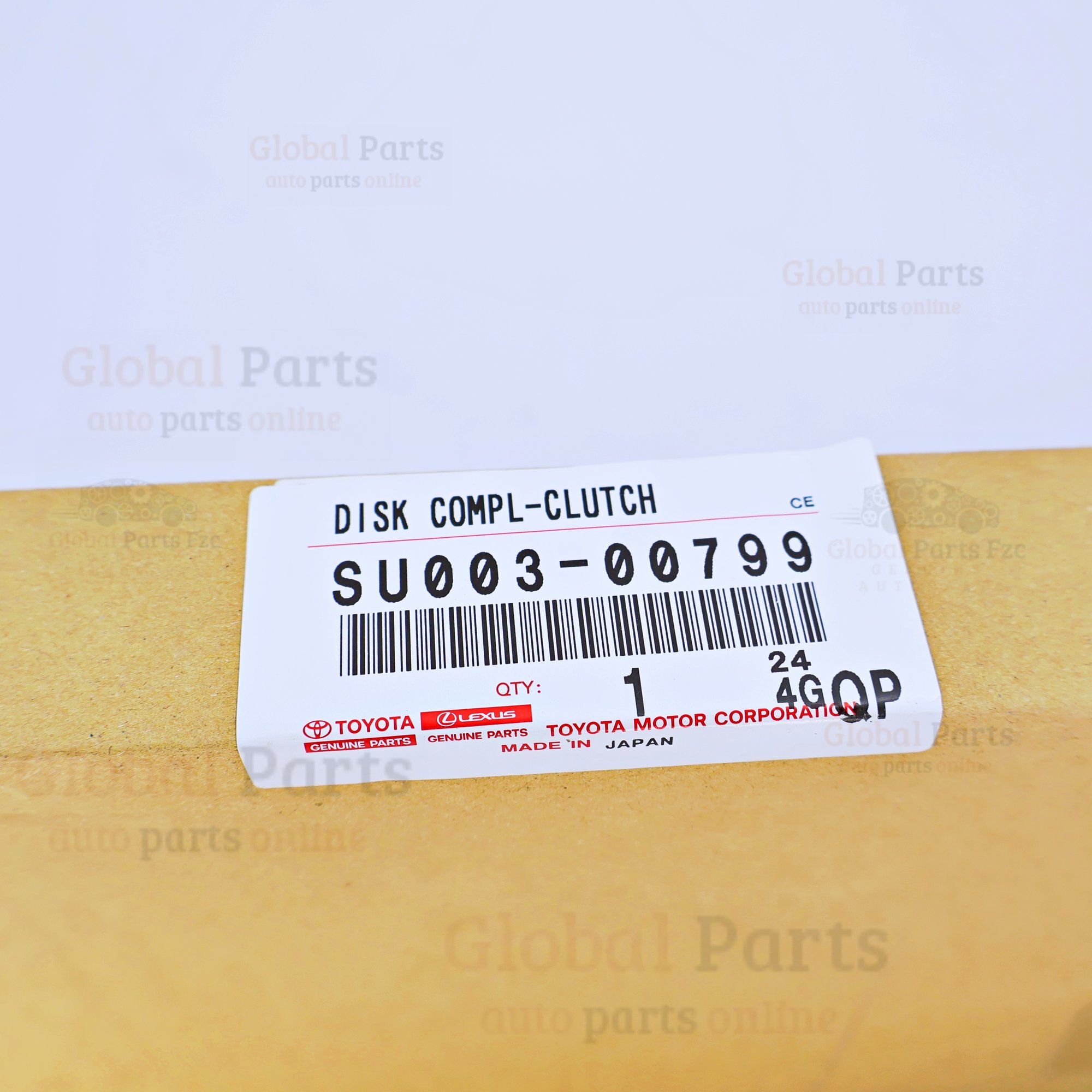 Genuine Toyota OEM Clutch Disc - SU003-00799