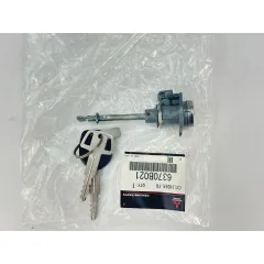 Genuine Mitsubishi OEM Front Left Door Lock Cylinder - 6370B021