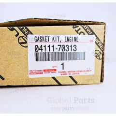 Genuine Toyota OEM Gasket Kit Engine - 04111-70313