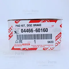 Genuine Toyota OEM Rear Disc Brake Pad Kit - 04466-60160