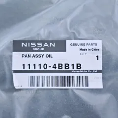 Genuine Nissan OEM Oil Pan Assembly - 11110-4BB1B