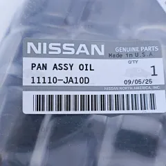 Genuine Nissan OEM Oil Pan Assembly - 11110-JA10D