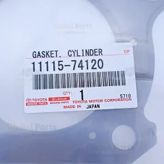Genuine Toyota OEM Cylinder Head Gasket - 11115-74120