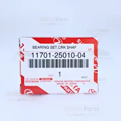 Genuine Toyota OEM Crankshaft Bearing Set - 11701-25010-04