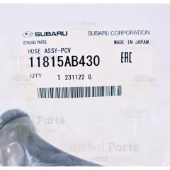 Genuine Subaru OEM PCV Hose Assembly - 11815-AB430