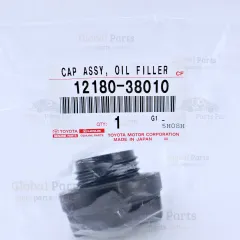 Genuine Toyota OEM Oil Filer Cap Assembly - 12180-38010