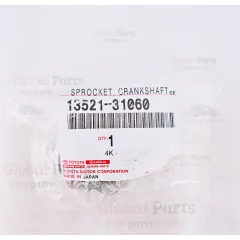 Genuine Toyota OEM Crankshaft Sprocket - 13521-31060