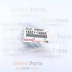 Genuine Toyota OEM Crankshaft Pulley - 13521-74040